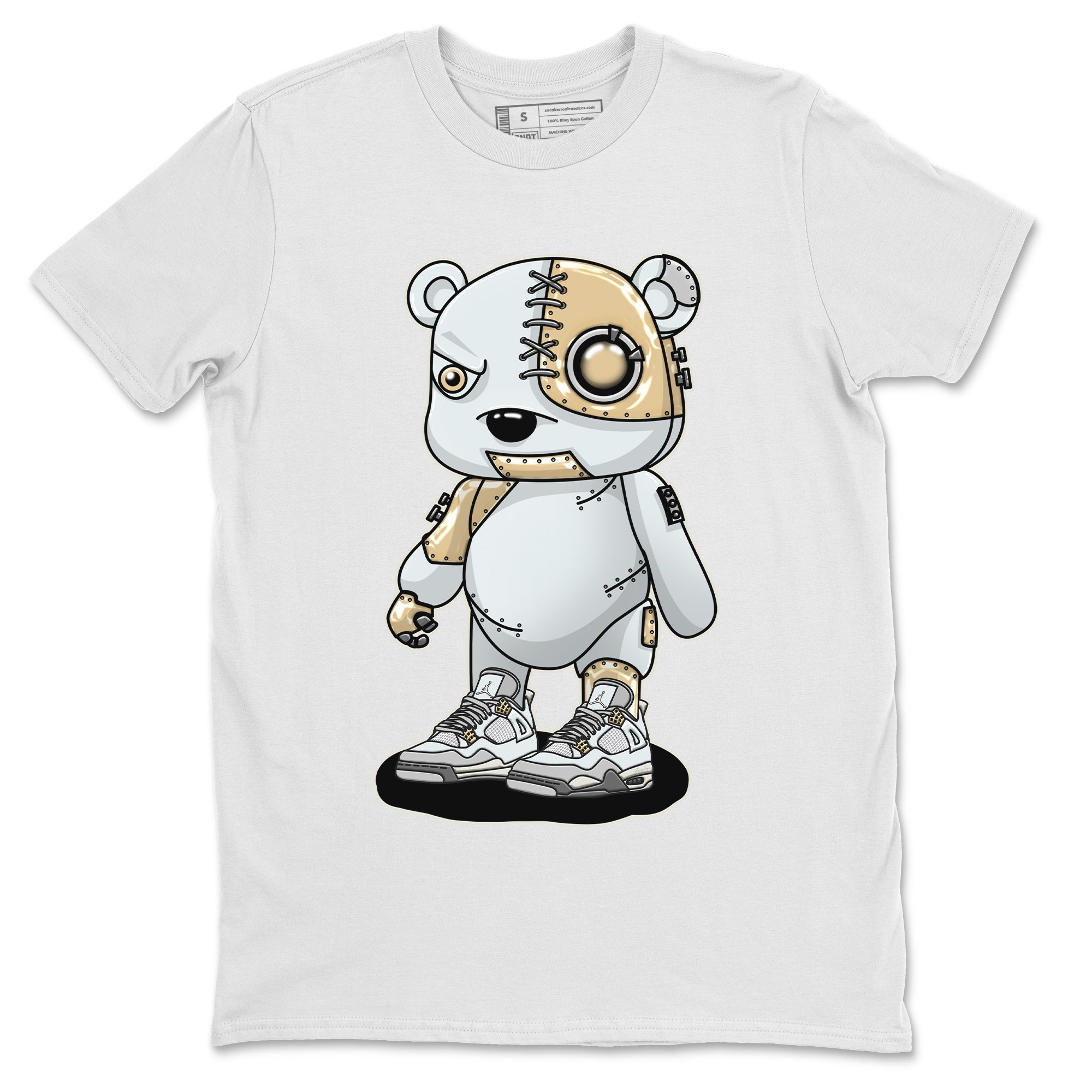 Cyborg Bear Unisex Tops - Air Jordan 4 Craft