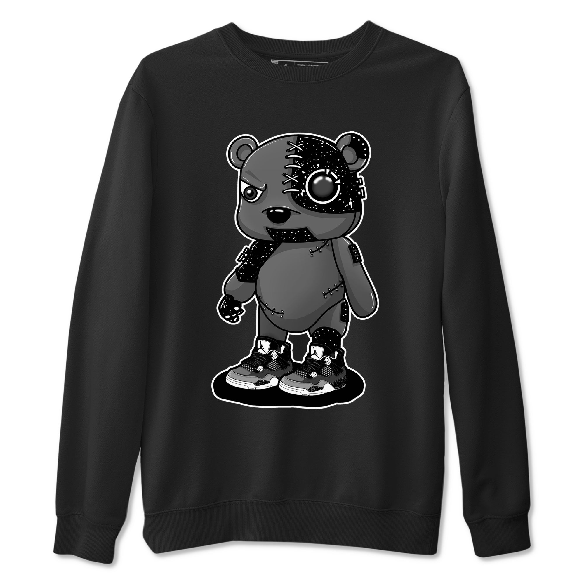 Cyborg Bear snkmatch Tees - Air Jordan 4 Fear