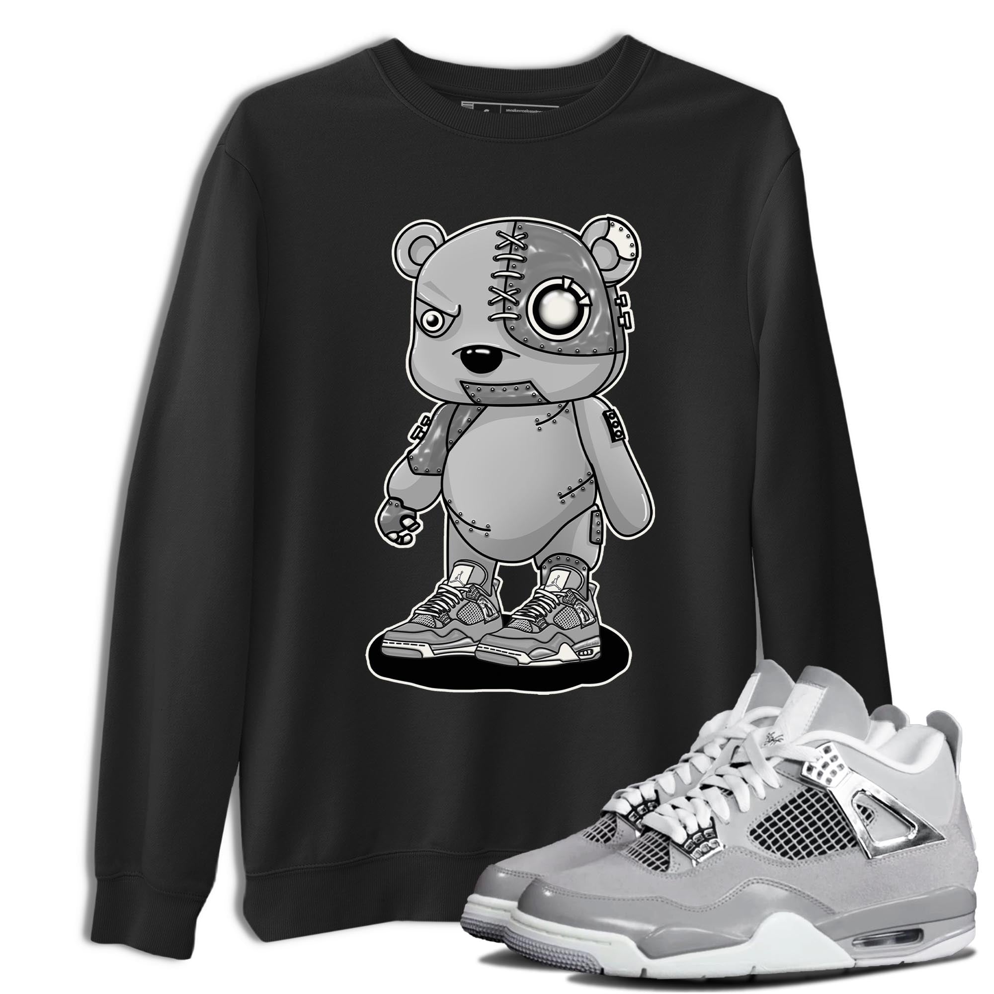 Cyborg Bear snkmatch Tee - Air Jordan 4 Frozen Moments