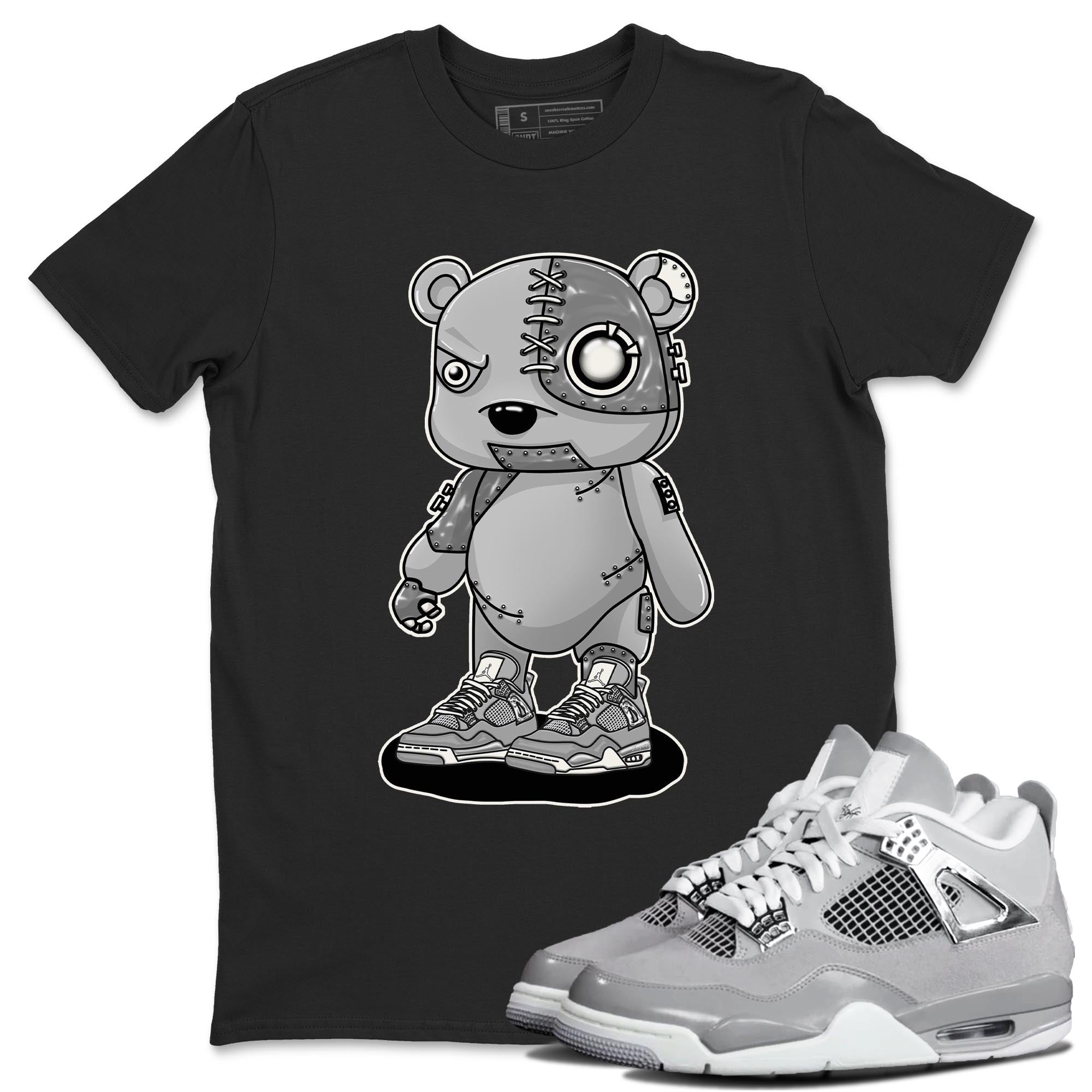 Cyborg Bear snkmatch Tee - Air Jordan 4 Frozen Moments