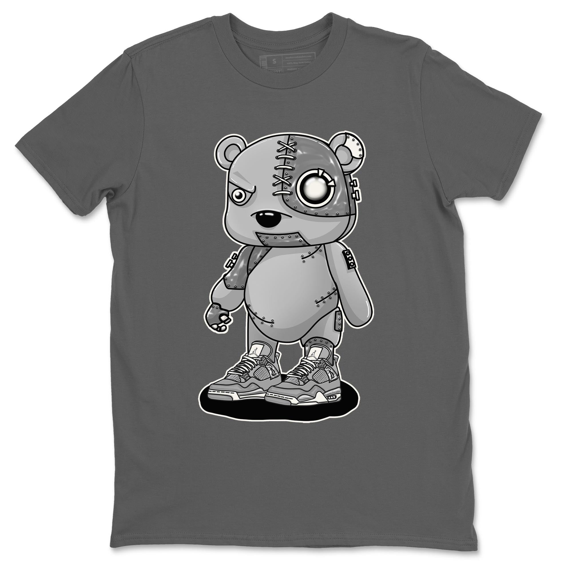 Cyborg Bear snkmatch Tee - Air Jordan 4 Frozen Moments