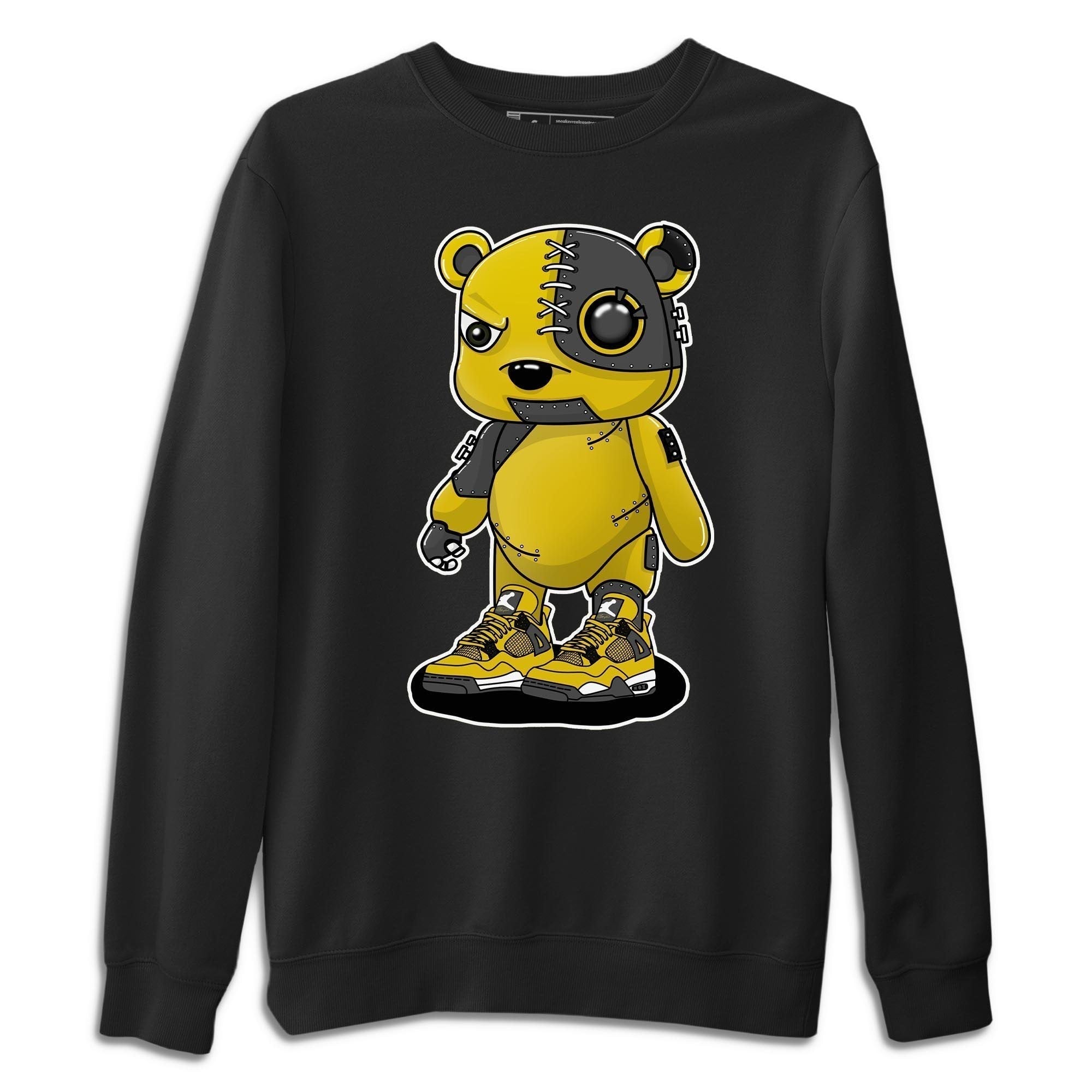 Cyborg Bear Unisex Tops - Air Jordan 4 Lightning