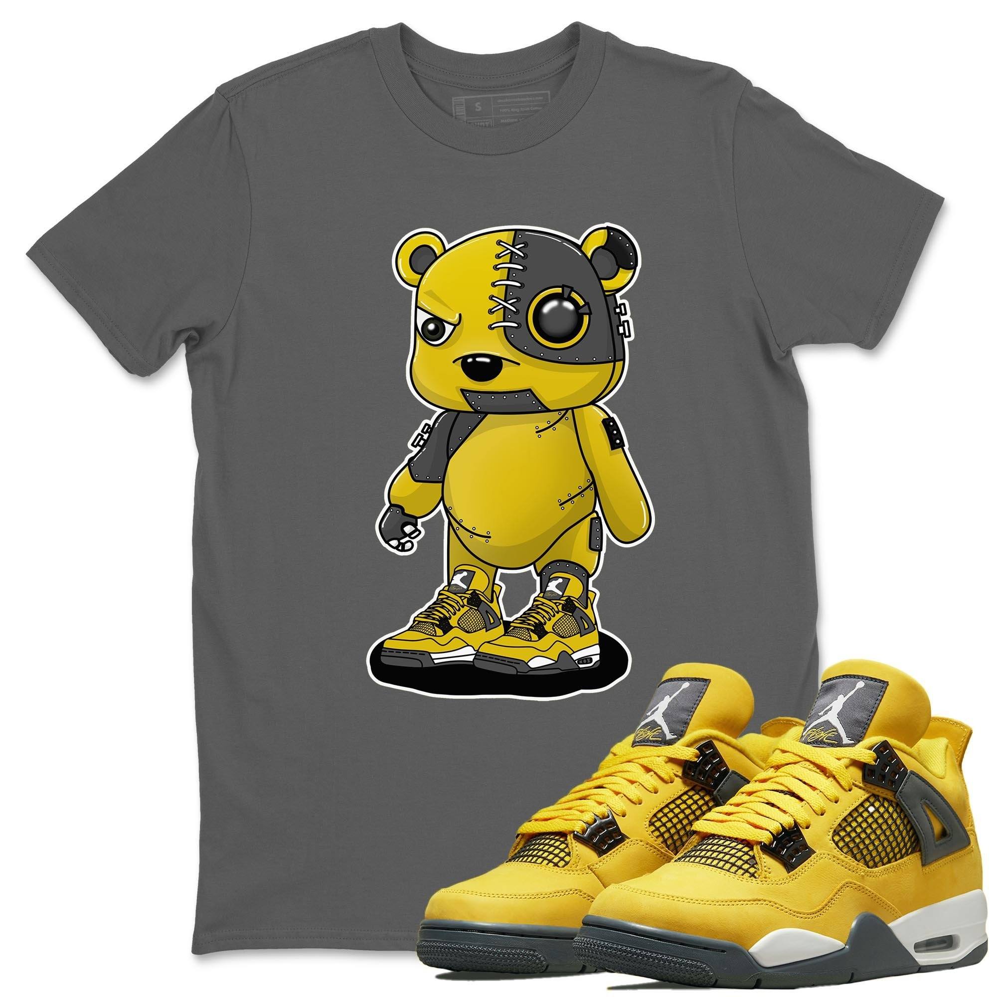 Cyborg Bear Unisex Tops - Air Jordan 4 Lightning