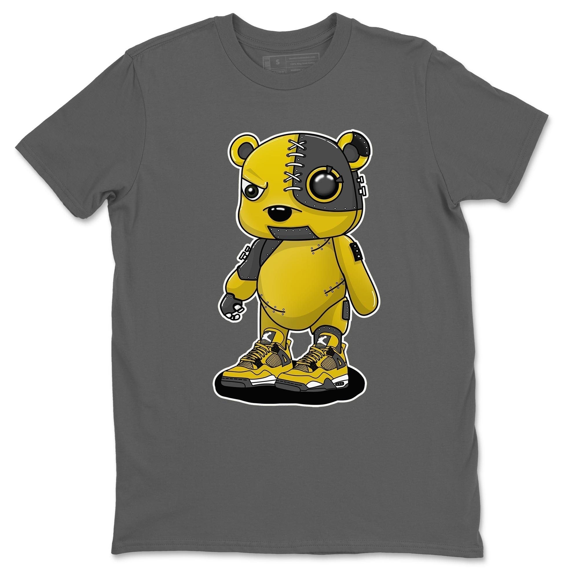 Cyborg Bear Unisex Tops - Air Jordan 4 Lightning