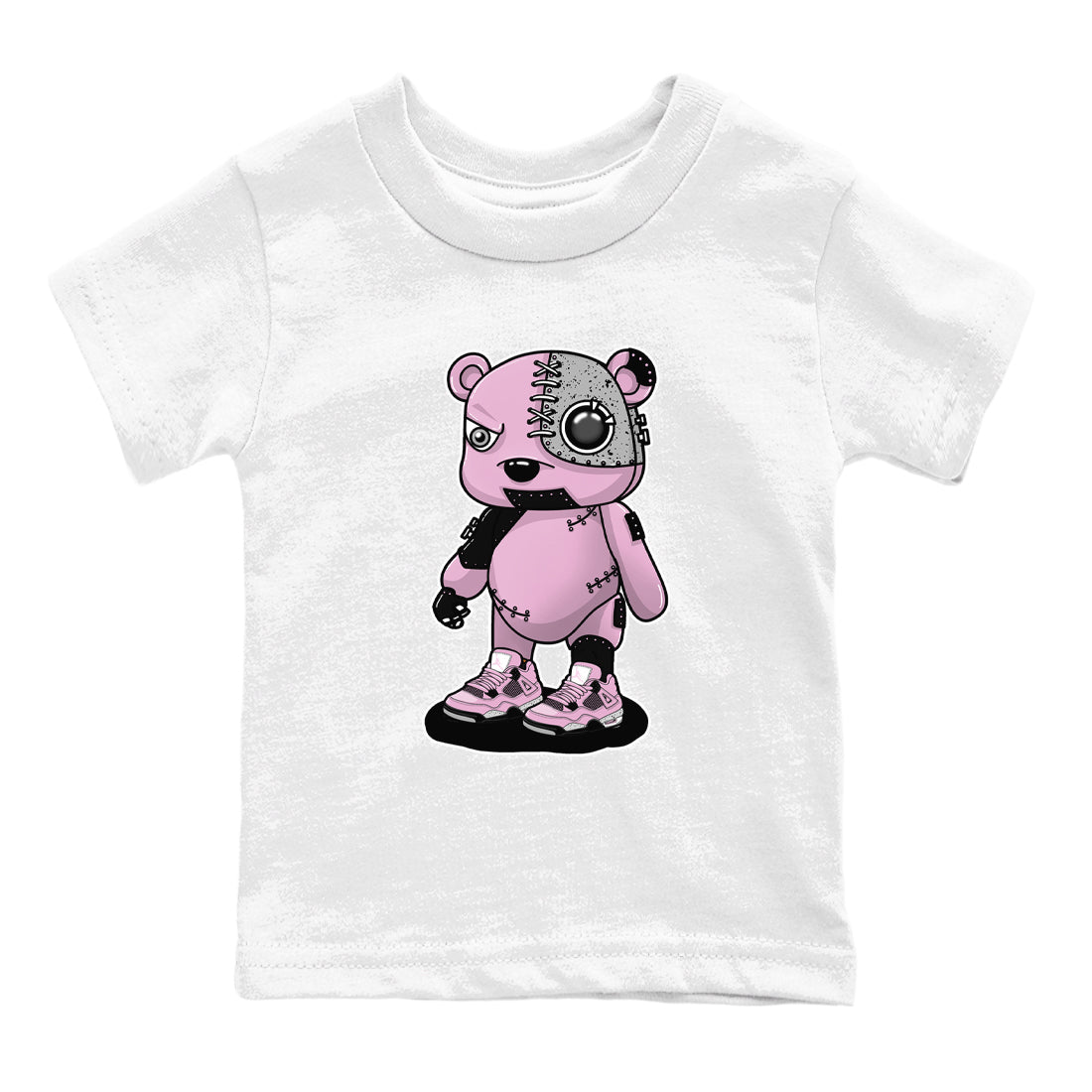 Cyborg Bear snkmatch Tees Kids - Air Jordan 4 Orchid