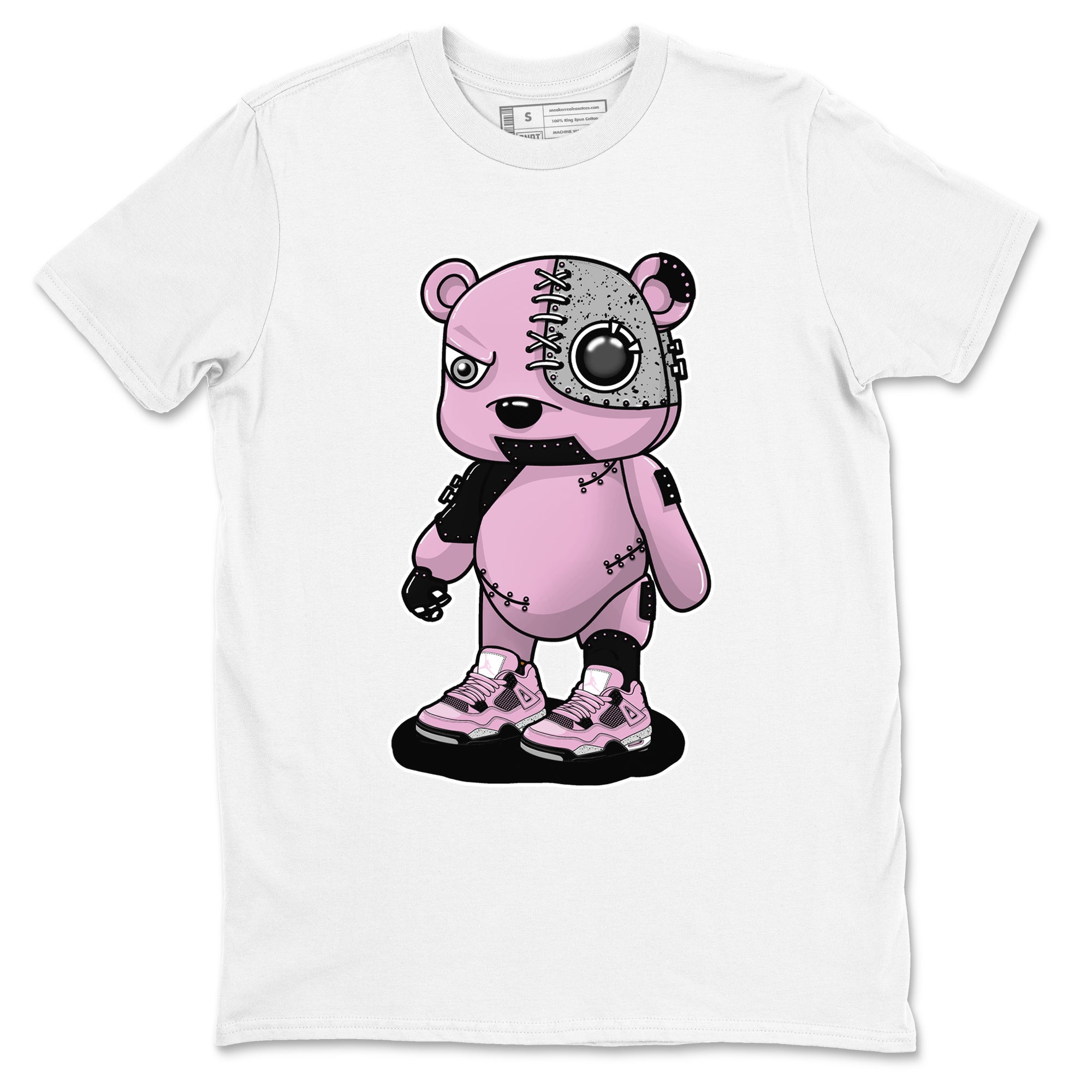 Cyborg Bear snkmatch Tees - Air Jordan 4 Orchid
