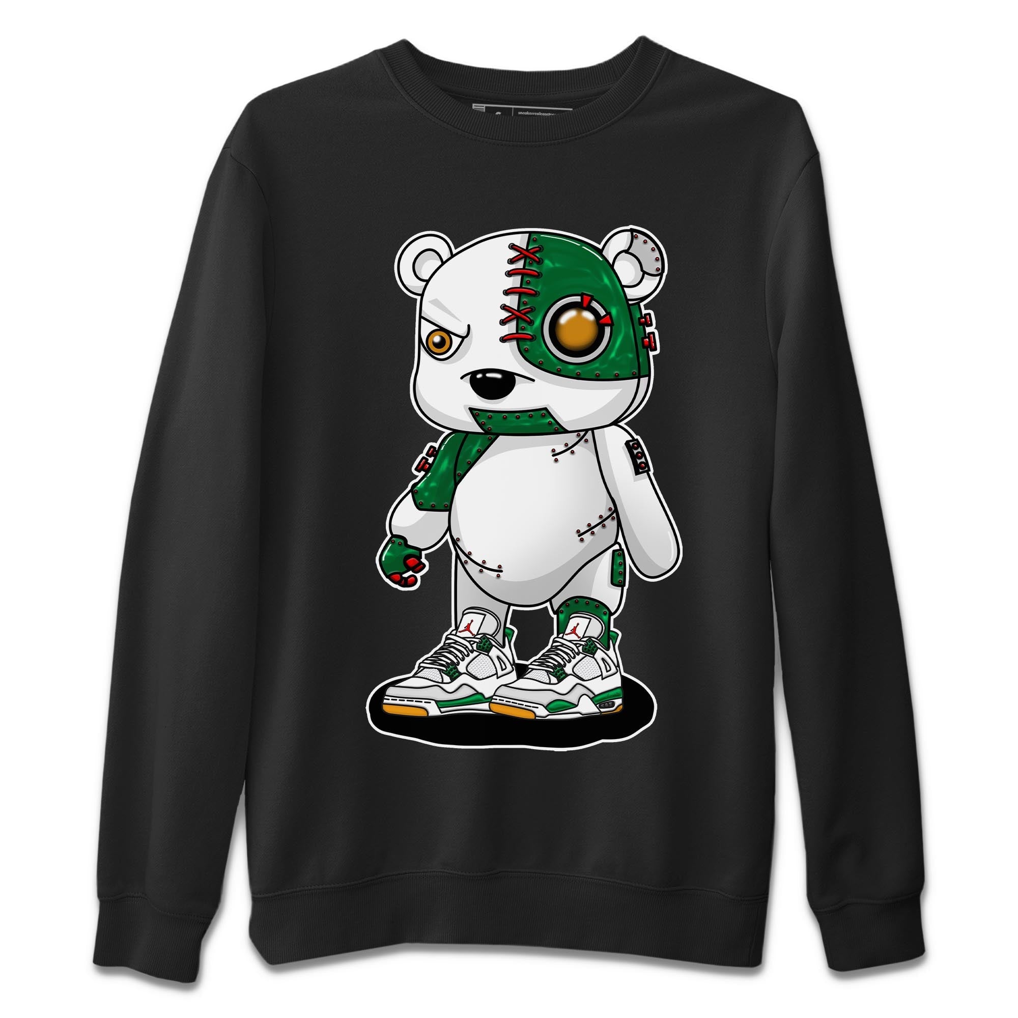 Cyborg Bear Unisex Tops - Air Jordan 4 Pine Green SB