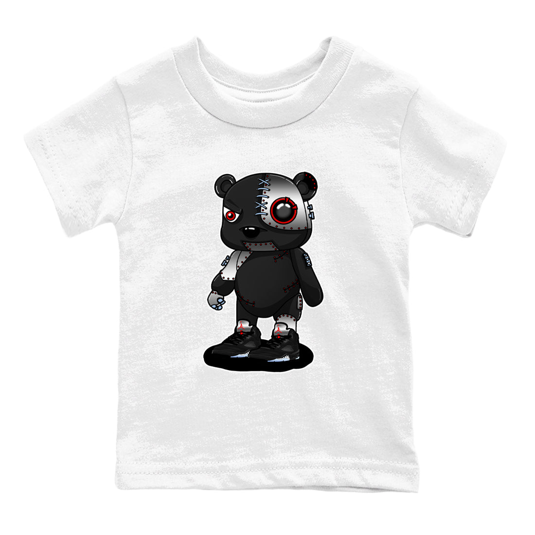 Cyborg Bear snkmatch Tees Kids - Air Jordan 5 Reimagined