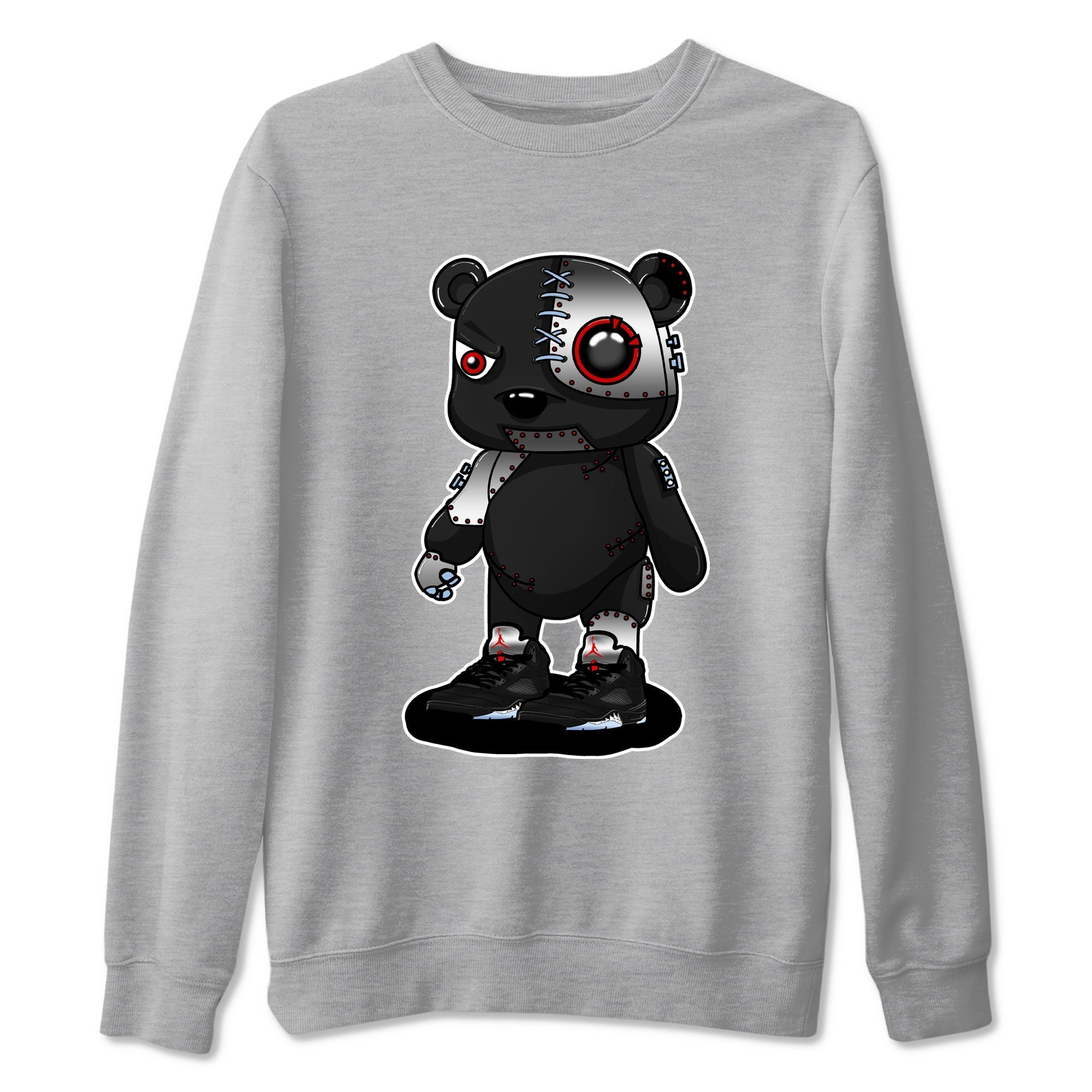 Cyborg Bear snkmatch Tees - Air Jordan 5 Reimagined