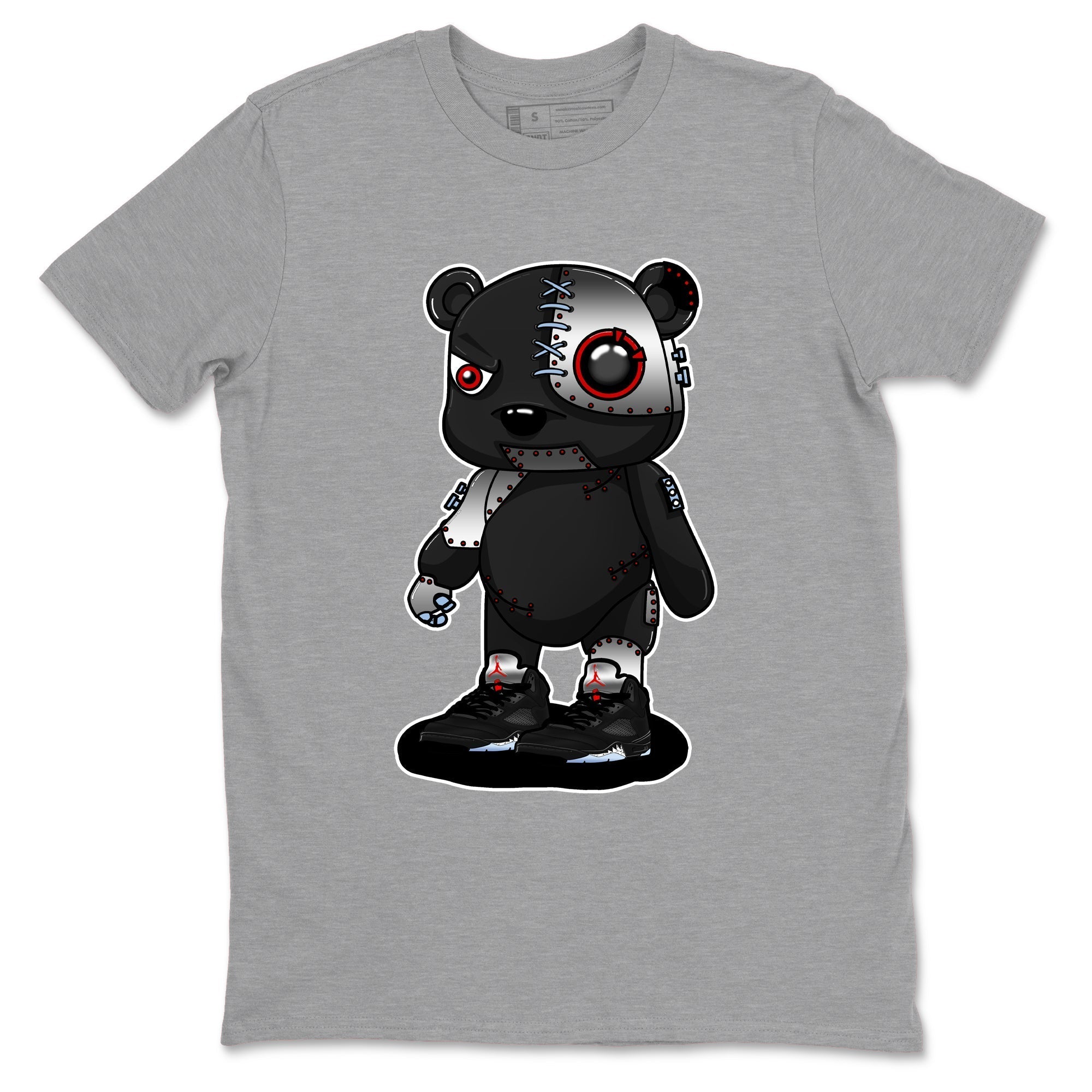Cyborg Bear snkmatch Tees - Air Jordan 5 Reimagined