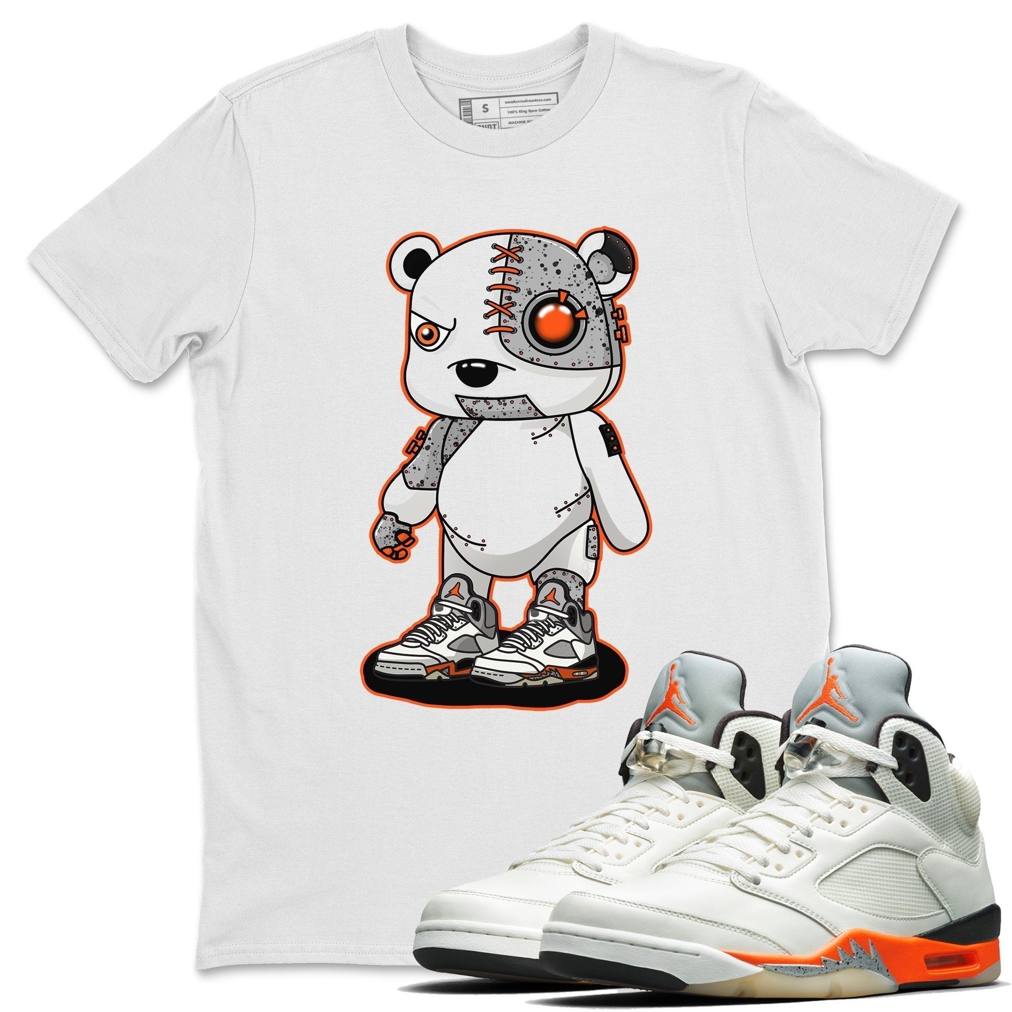 Cyborg Bear Unisex Tops - Air Jordan 5 Shattered Backboard