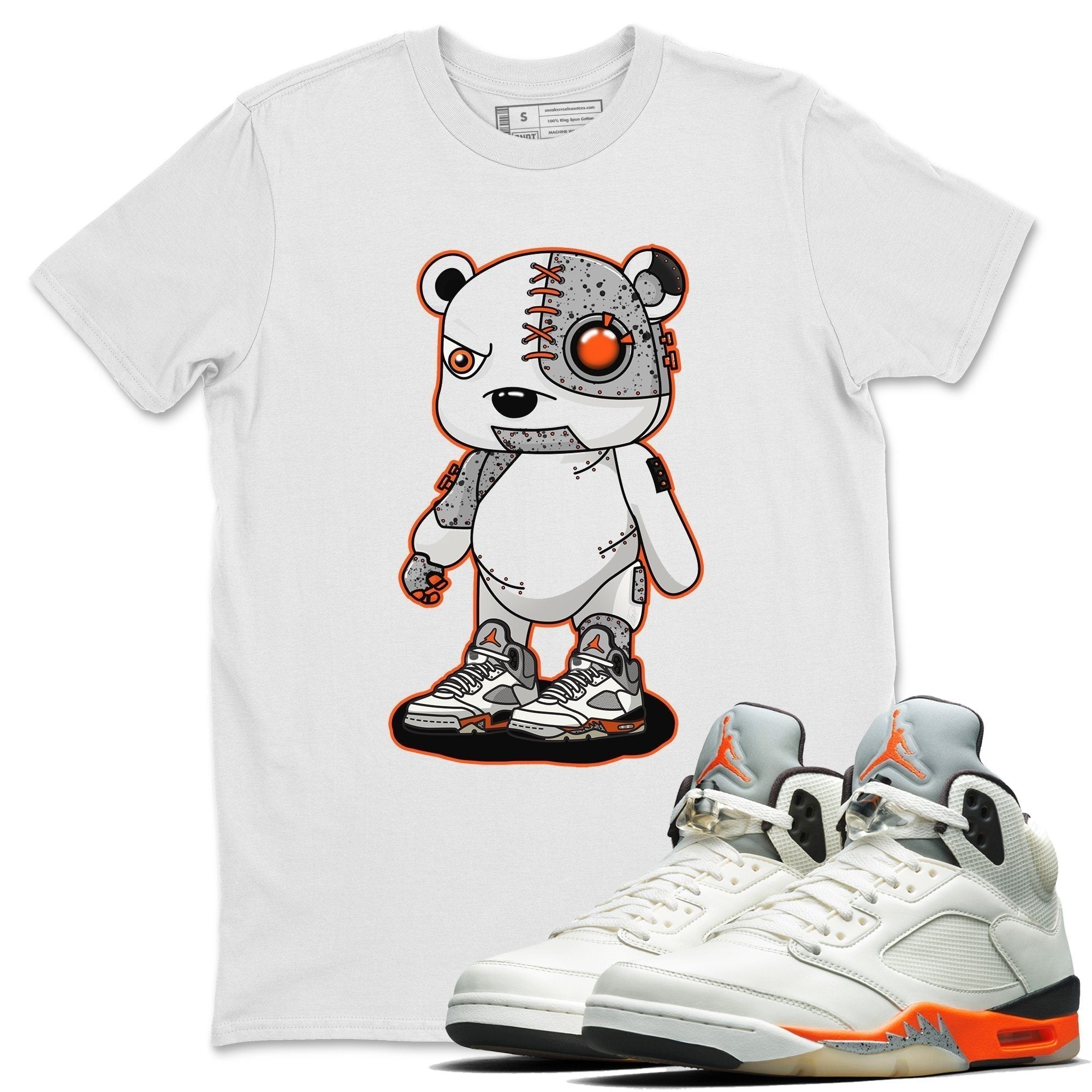 Cyborg Bear Unisex Adult Tops - Air Jordan 5 Shattered Backboard