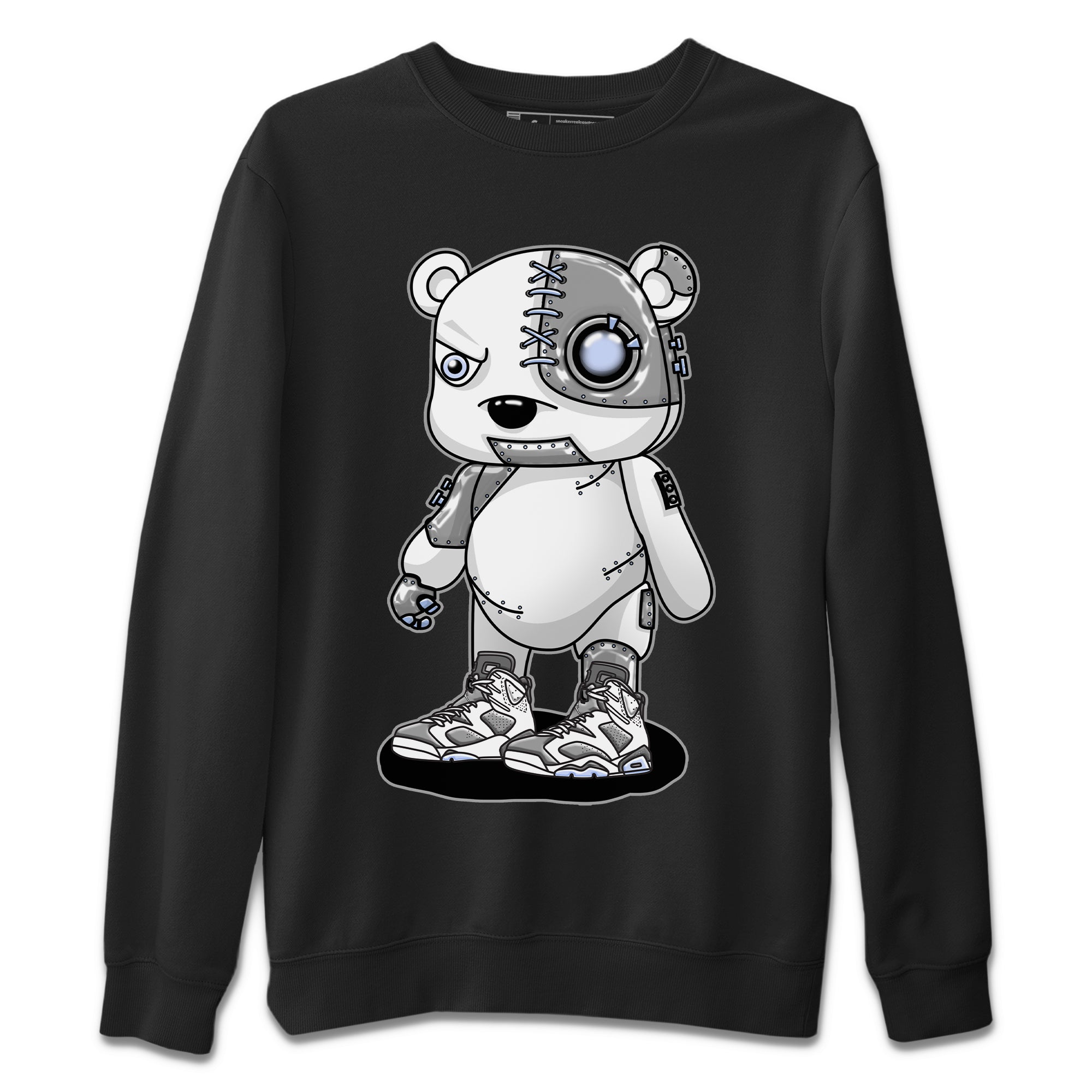 Cyborg Bear Unisex Tops - Air Jordan 6 Cool Grey