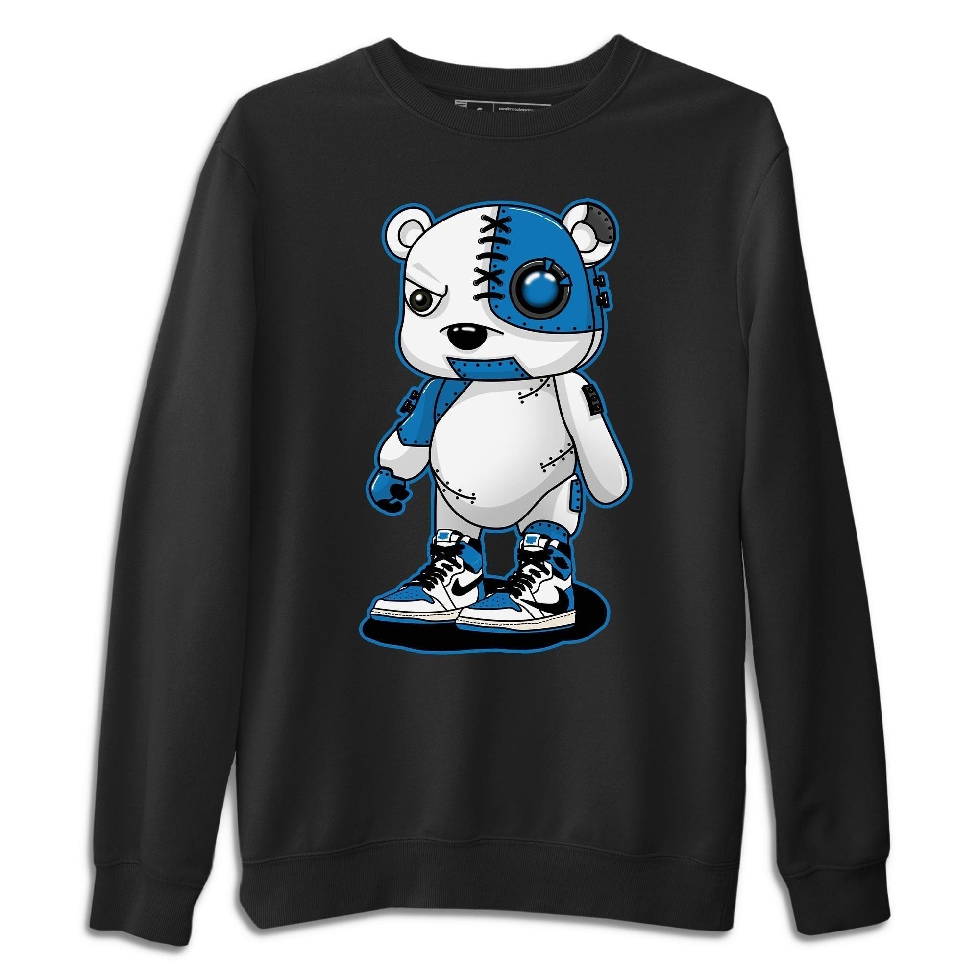 Cyborg Bear Unisex Tops - Air Jordan 1 Travis Scott Fragment