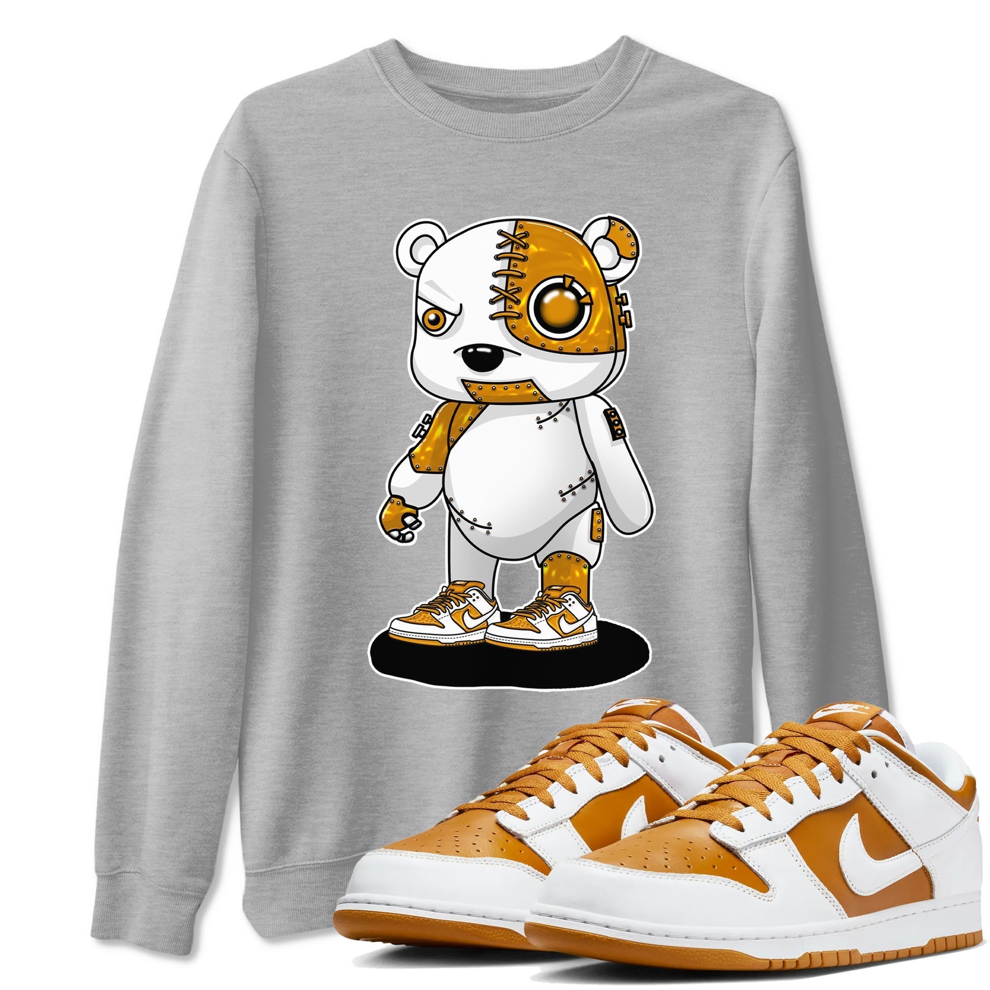 Cyborg Bear snkmatch Tees - Dunk Dark Curry