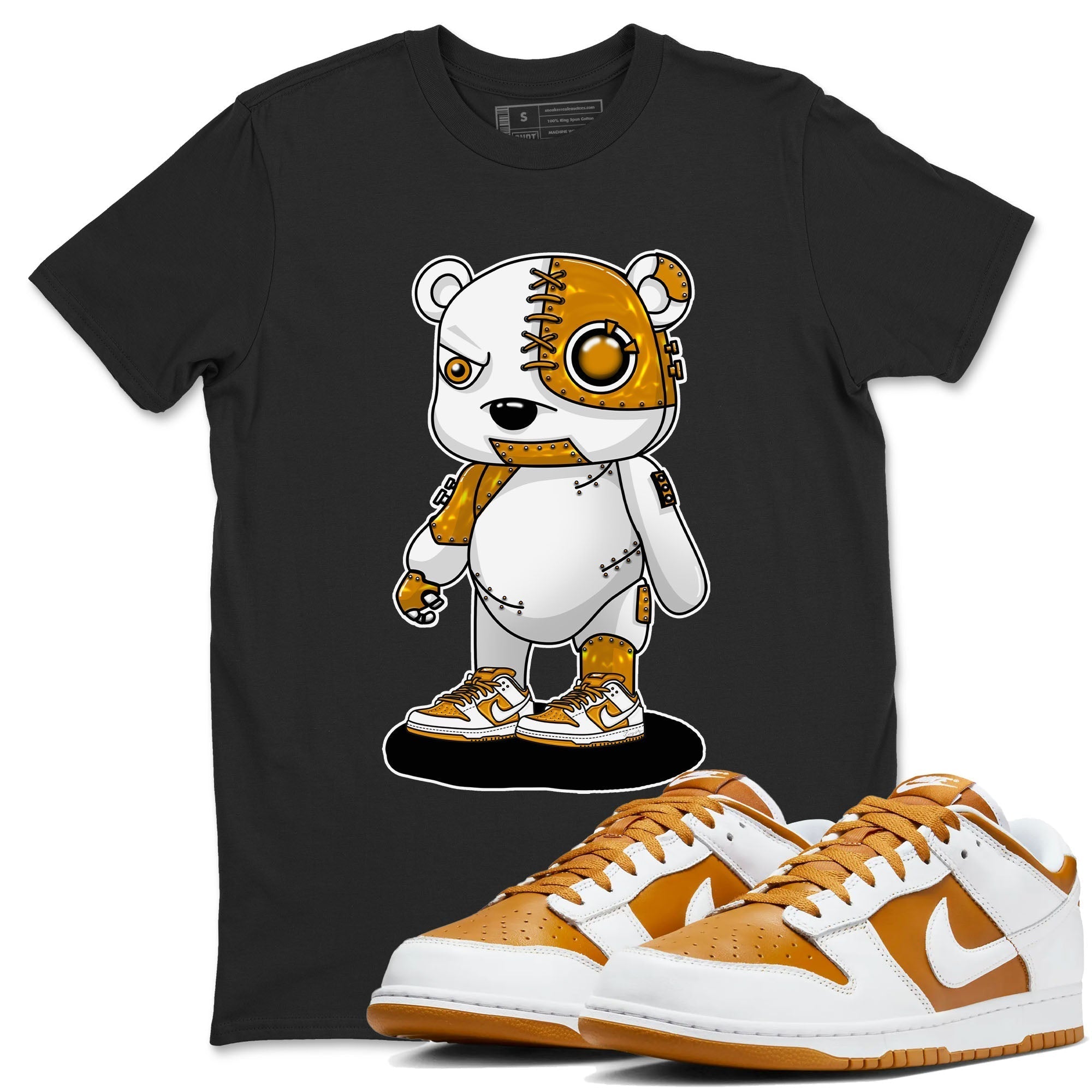 Cyborg Bear snkmatch Tees - Dunk Dark Curry