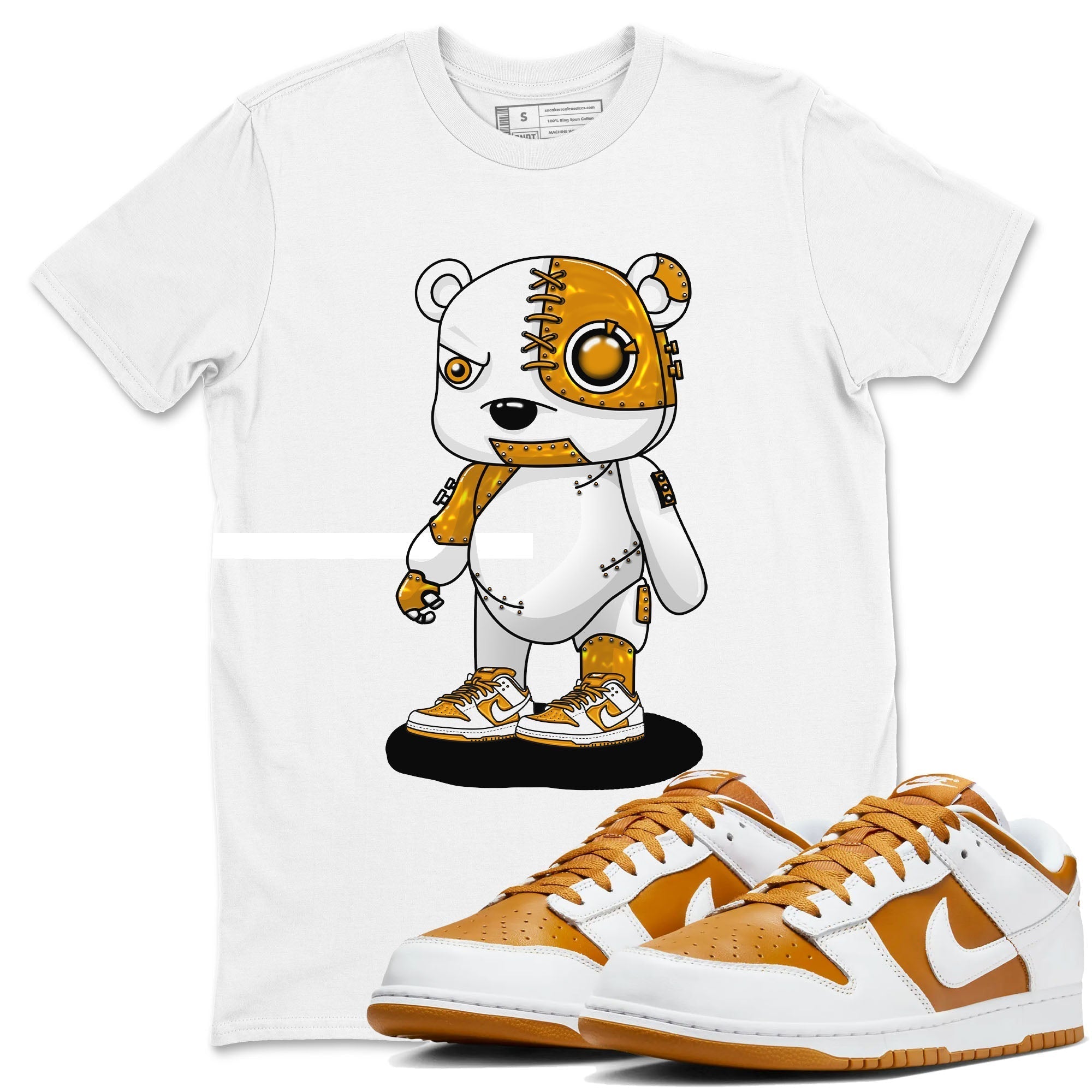 Cyborg Bear snkmatch Tees - Dunk Dark Curry
