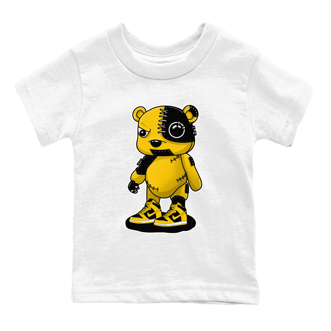 Cyborg Bear snkmatch Tees Kids - Dunk High Pollen