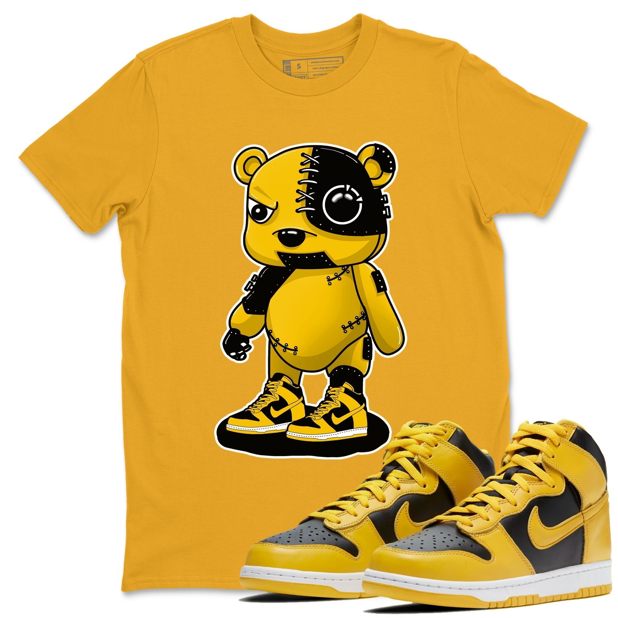 Cyborg Bear snkmatch Tees - Dunk High Pollen