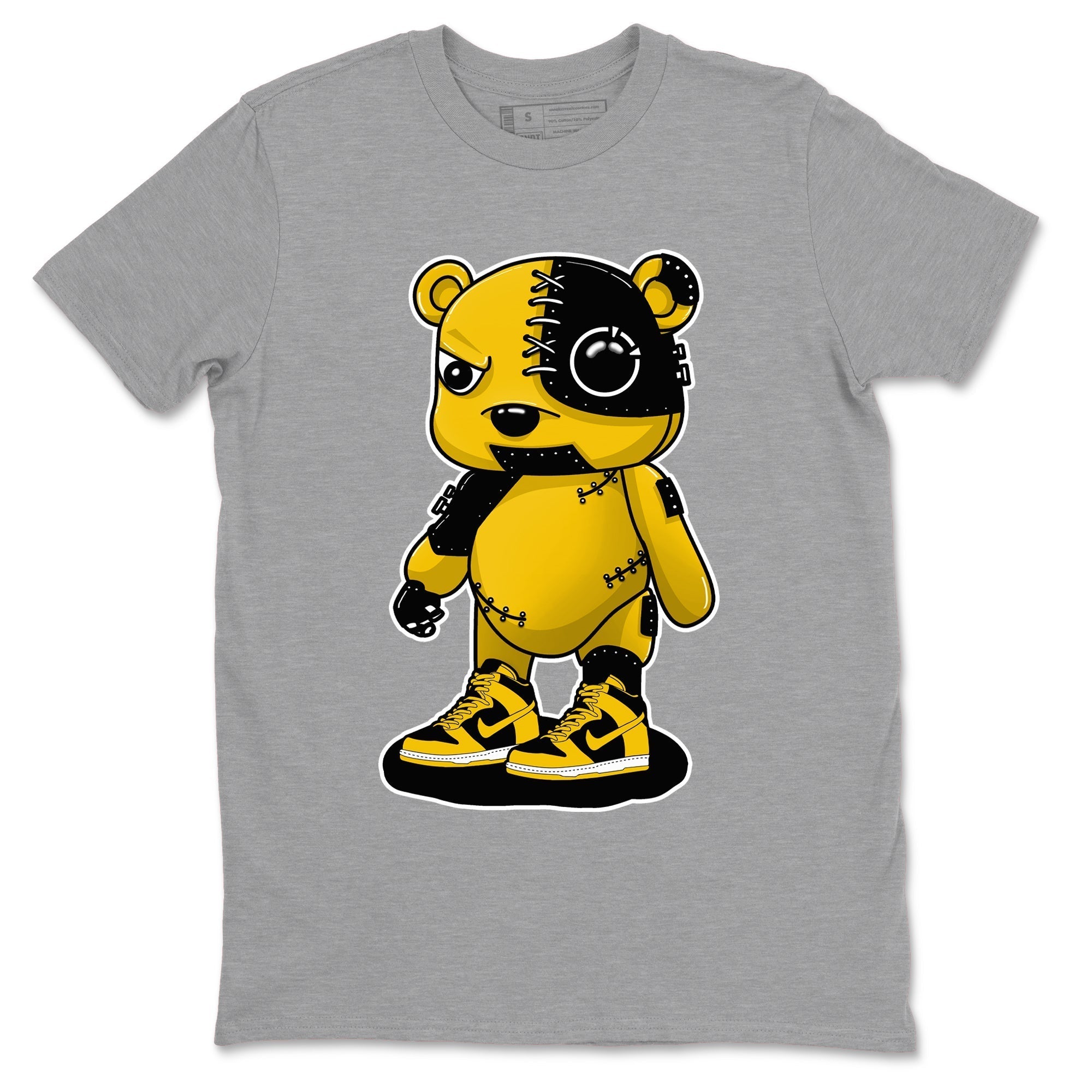 Cyborg Bear snkmatch Tees - Dunk High Pollen