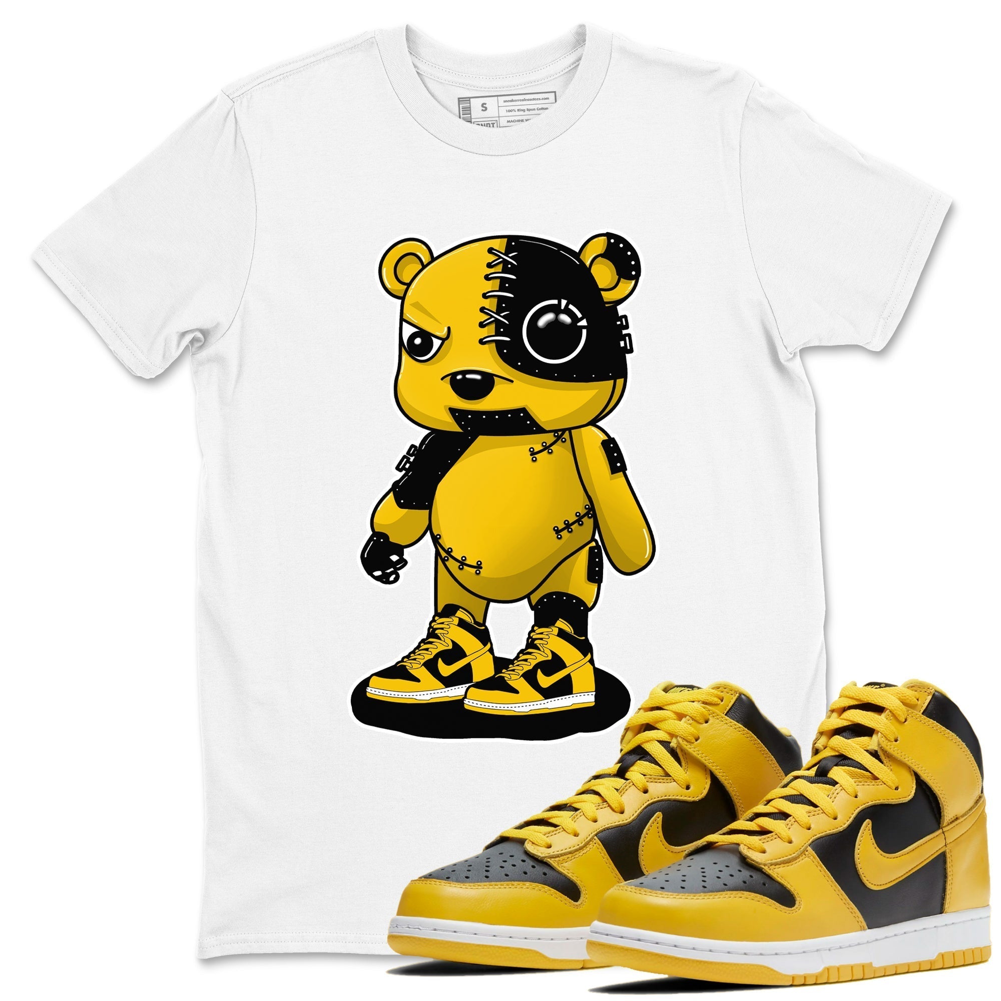 Cyborg Bear snkmatch Tees - Dunk High Pollen