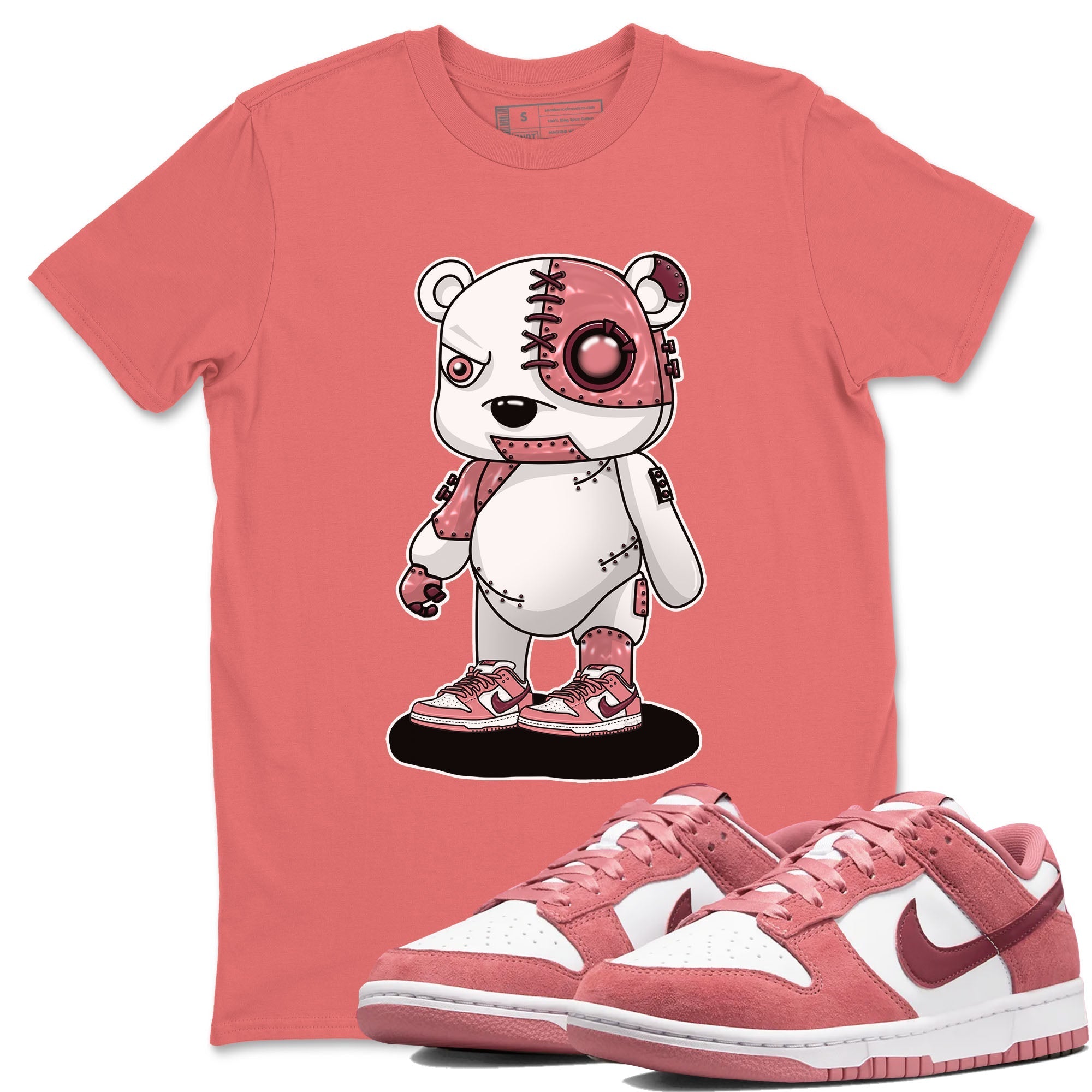 Cyborg Bear snkmatch Tees - Dunk Valentines Day 2024