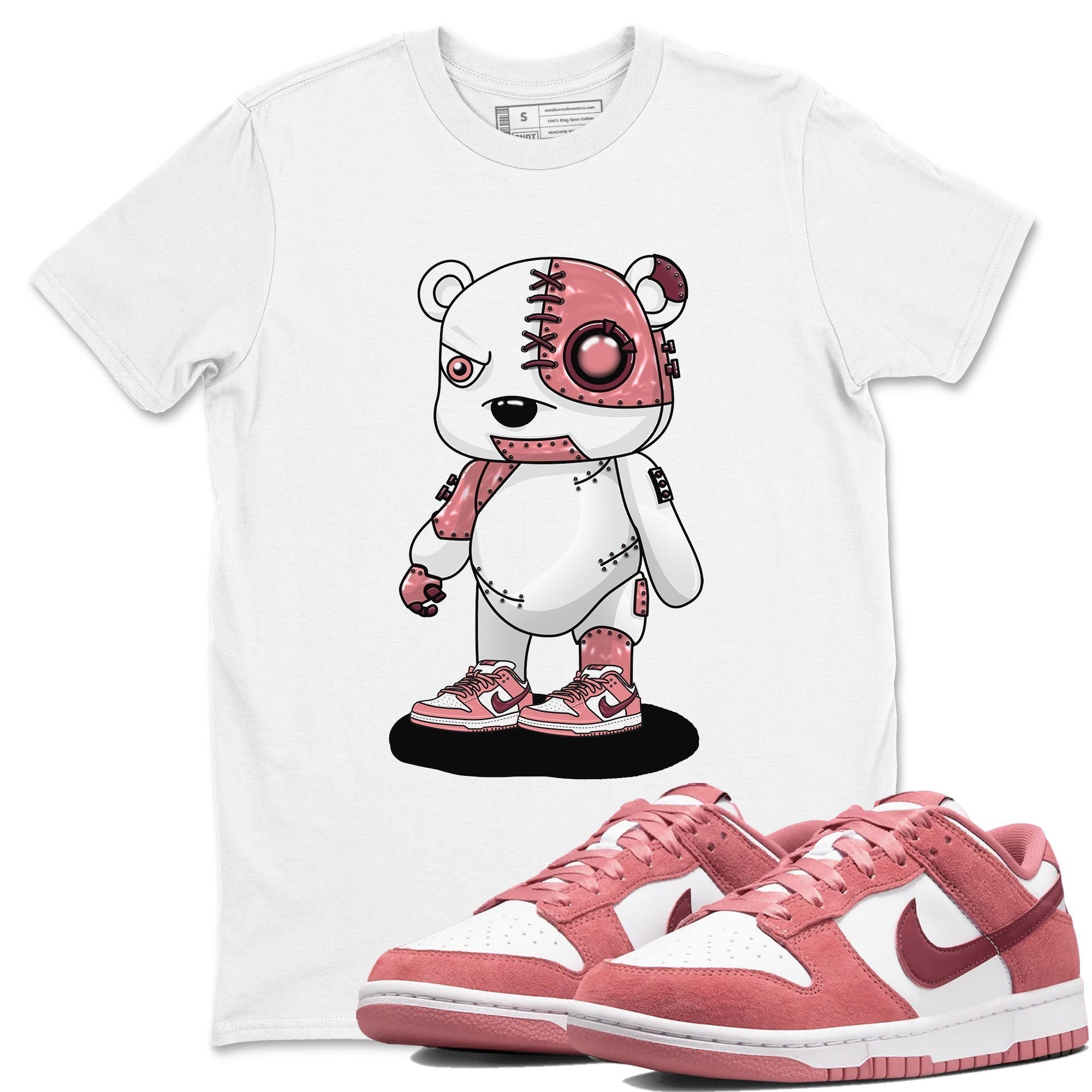 Cyborg Bear snkmatch Tees - Dunk Valentines Day 2024