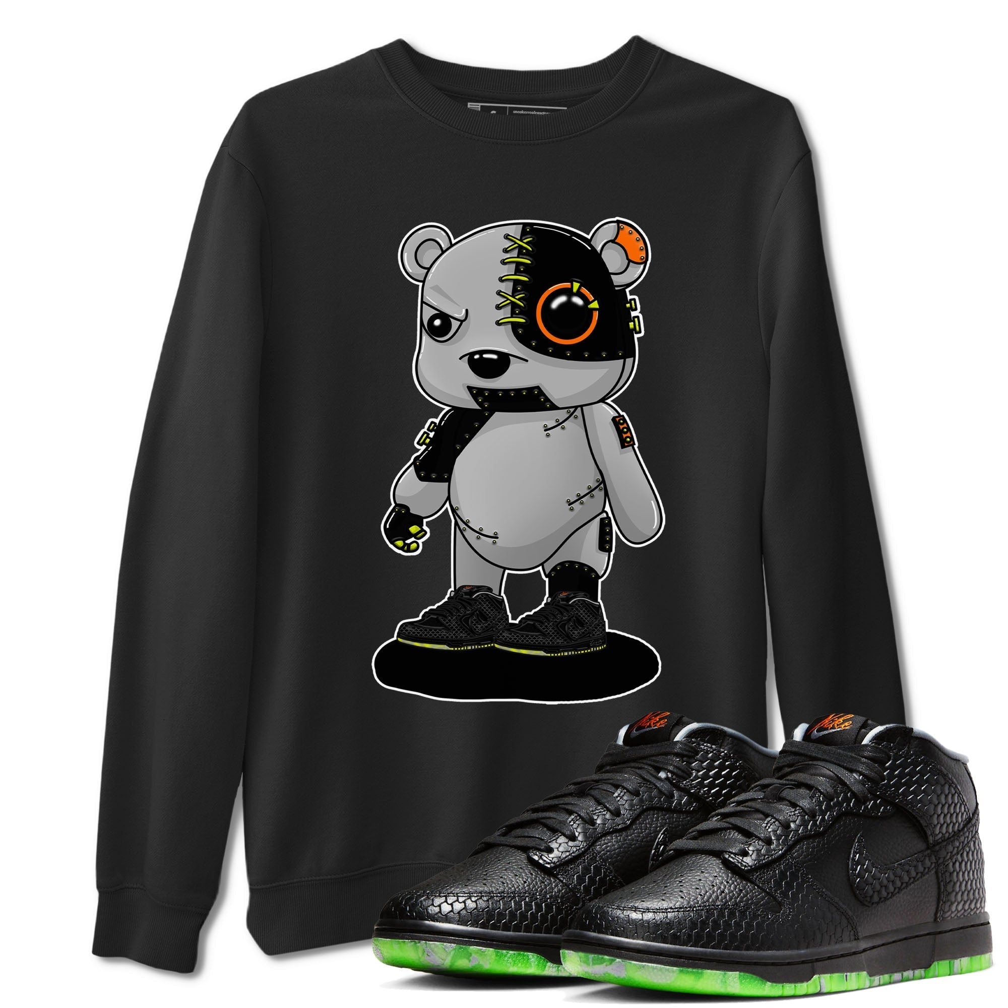 Cyborg Bear snkmatch Tee - Dunk Halloween