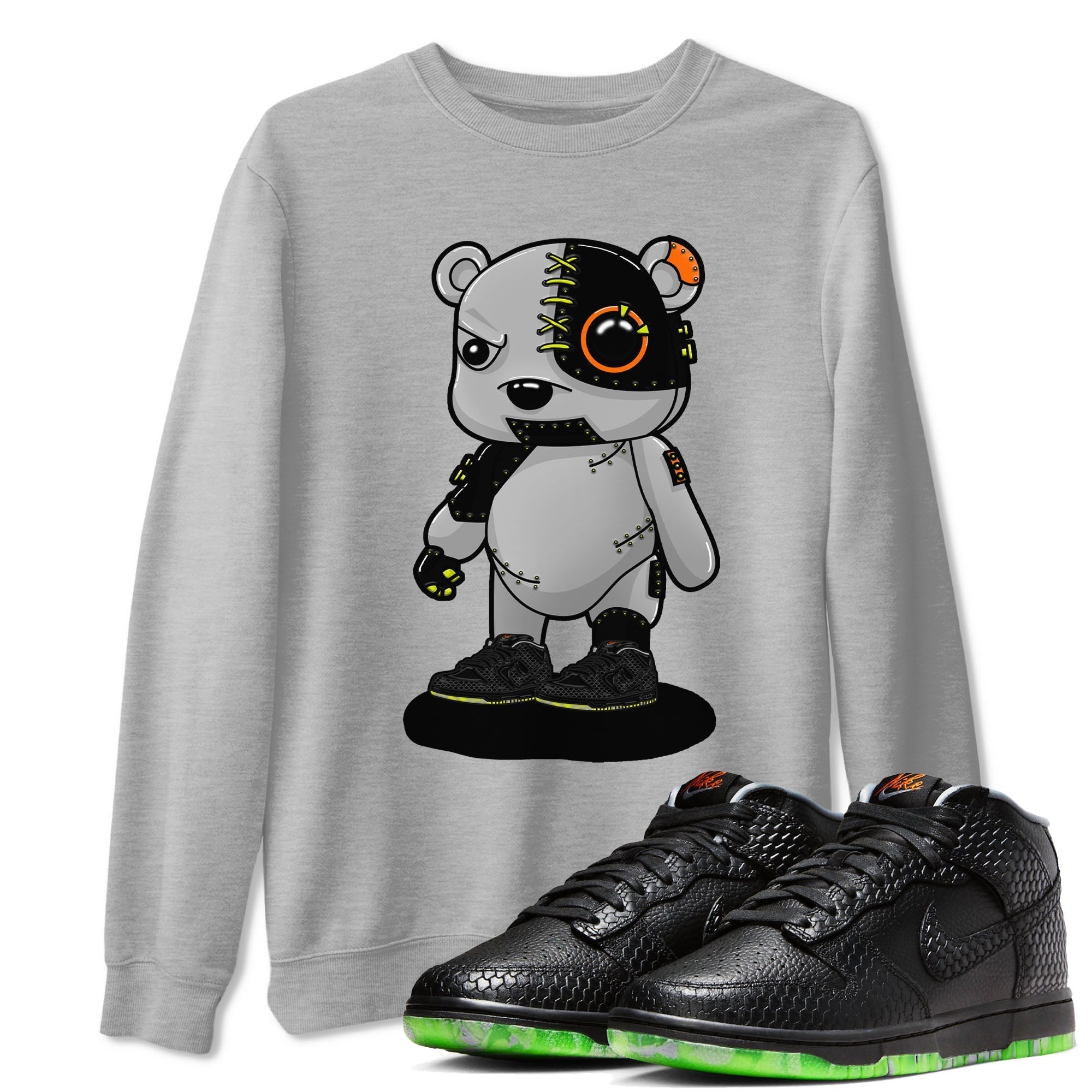 Cyborg Bear snkmatch Tee - Dunk Halloween
