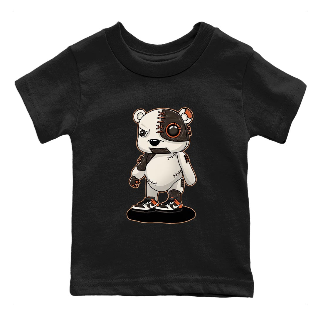 Cyborg Bear snkmatch Tee Kids - Dunk Red Panda