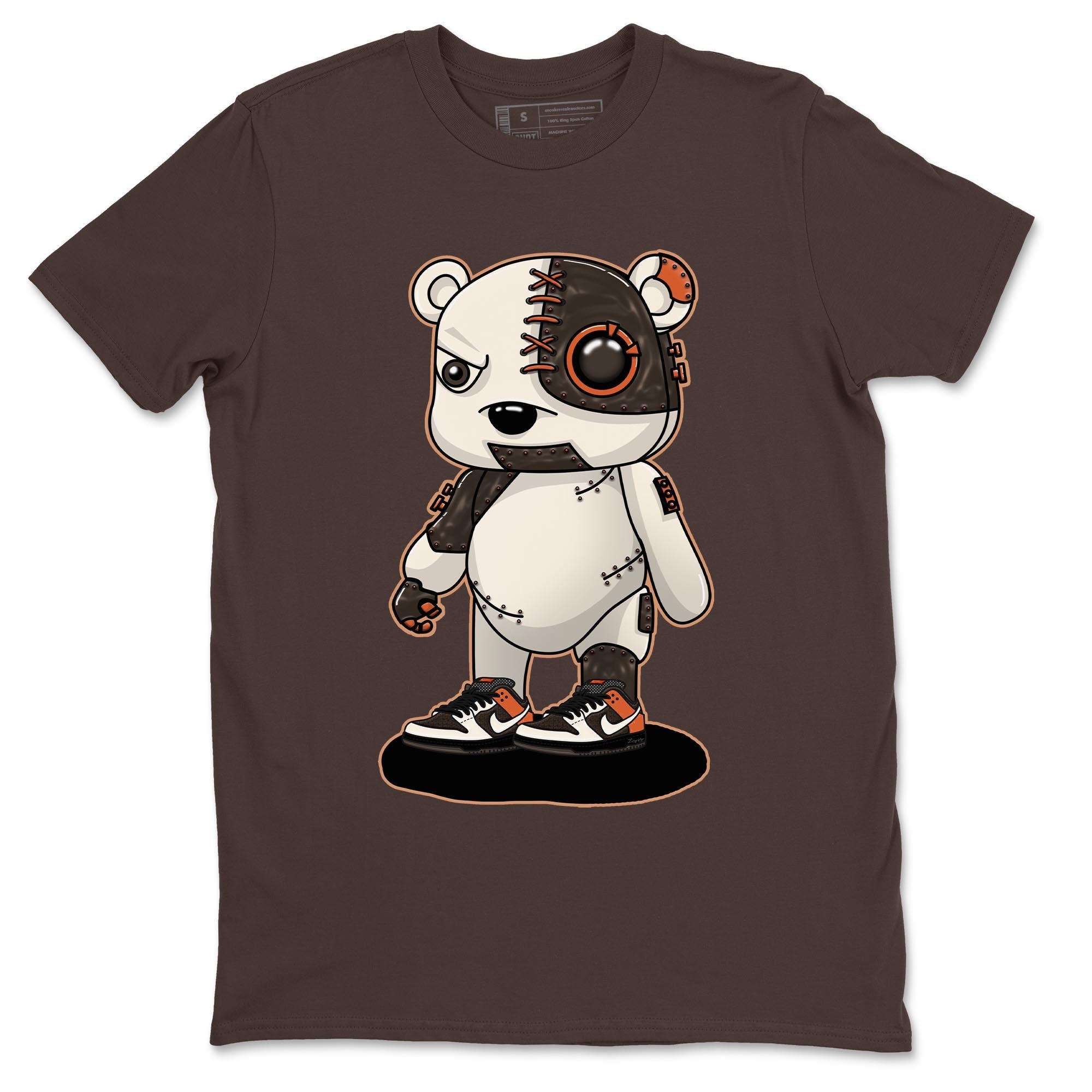 Cyborg Bear snkmatch Tee - Dunk Red Panda
