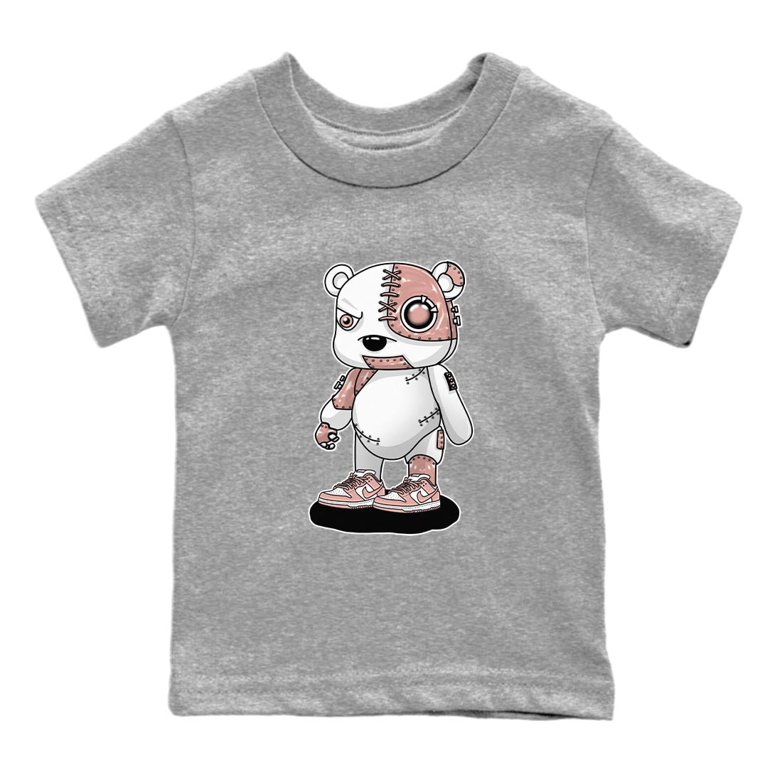 Cyborg Bear snkmatch Tee Kids - Dunk Rose Whisper