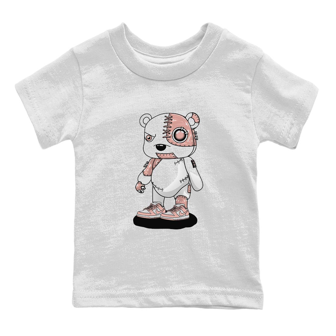 Cyborg Bear snkmatch Tee Kids - Dunk Rose Whisper