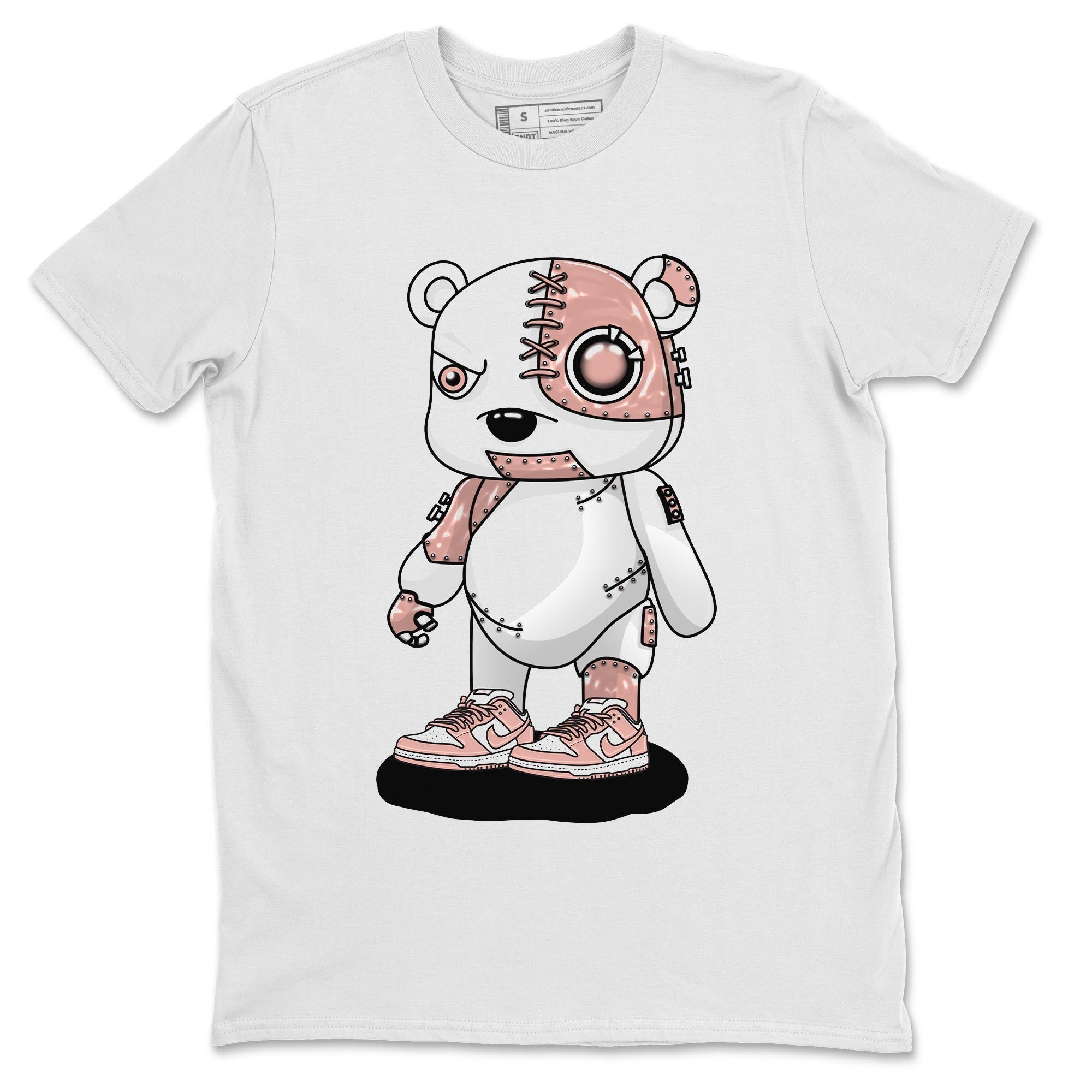 Cyborg Bear snkmatch Tee - Dunk Rose Whisper
