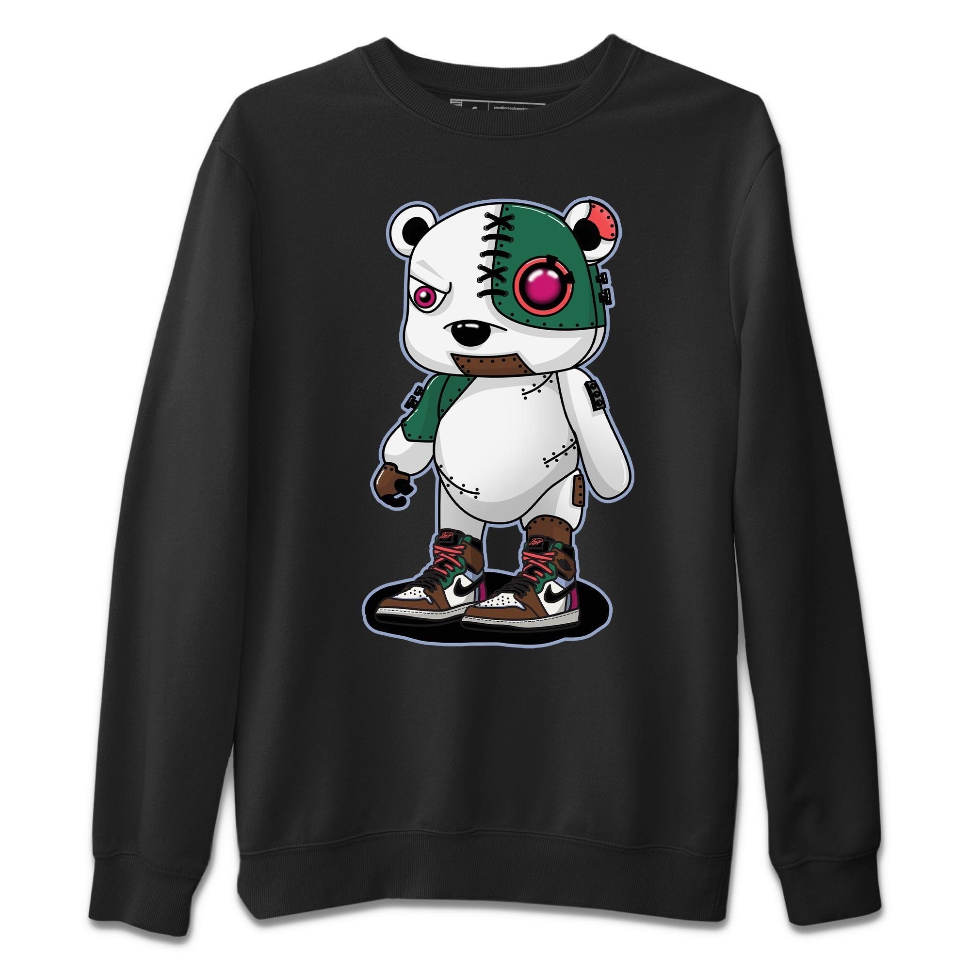 Cyborg Bear Unisex Tops - Air Jordan 1 Hand Crafted