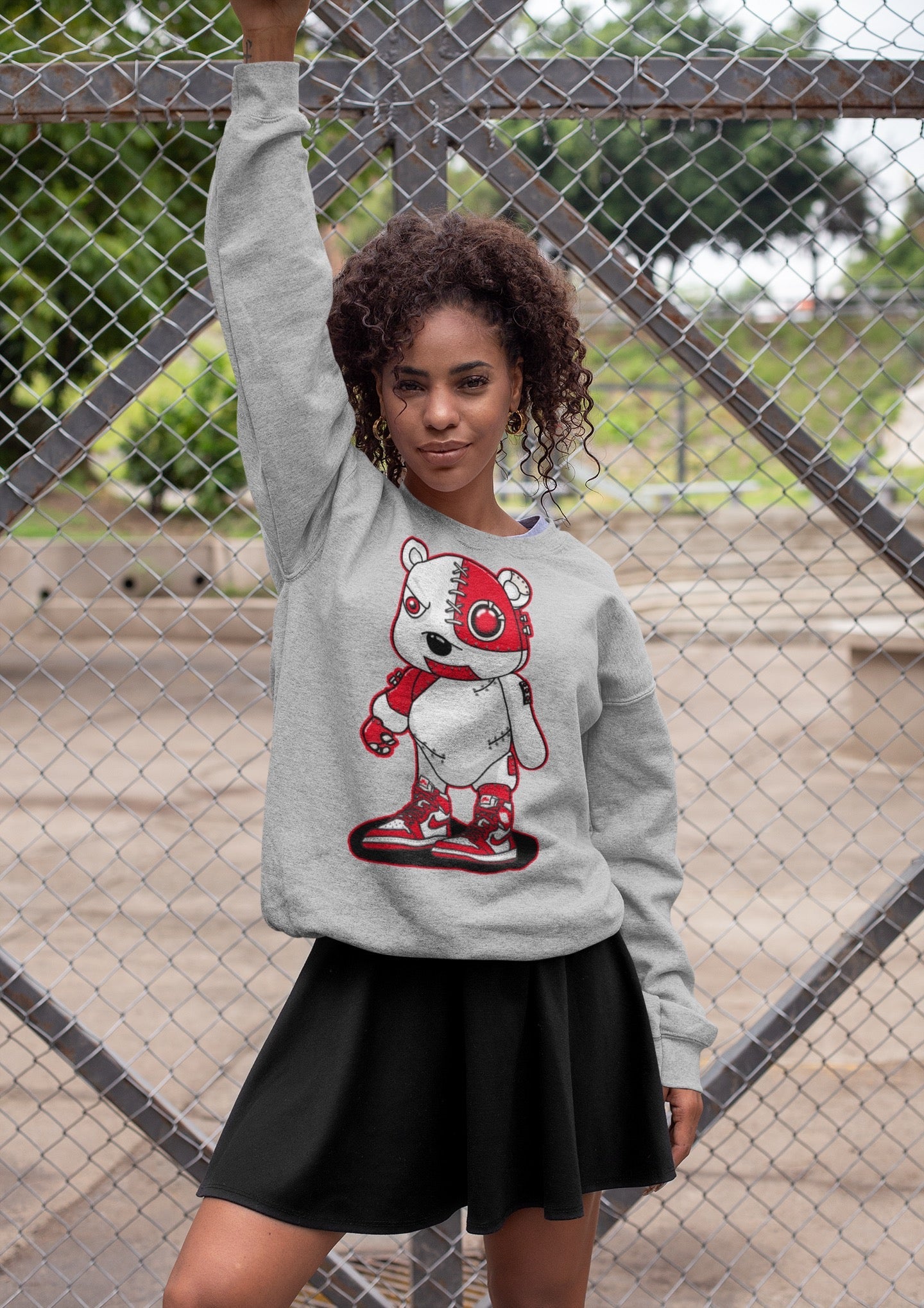 Cyborg Bear Unisex Tops - Air Jordan 1 Newstalgia