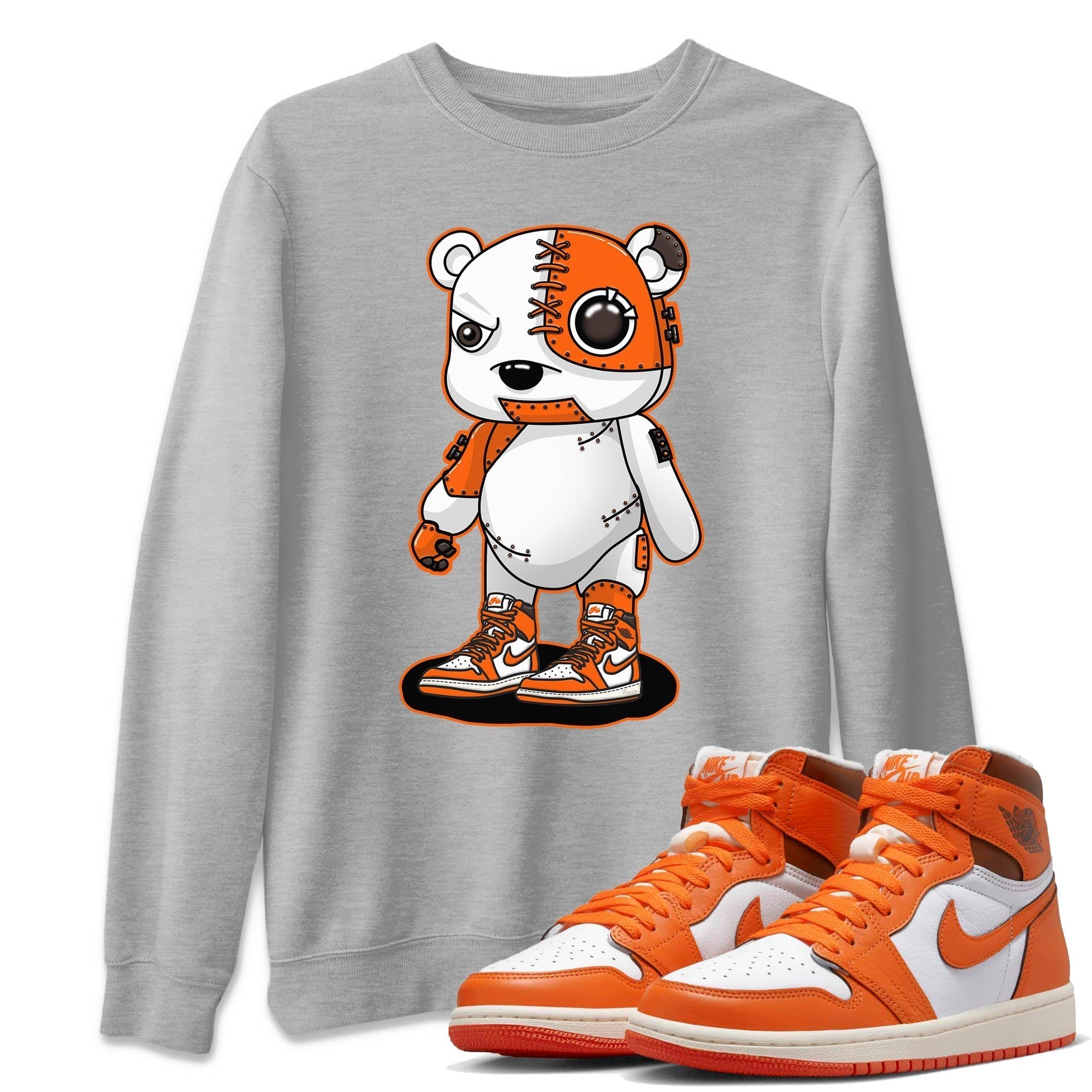 Cyborg Bear Unisex Tops - Air Jordan 1 Starfish