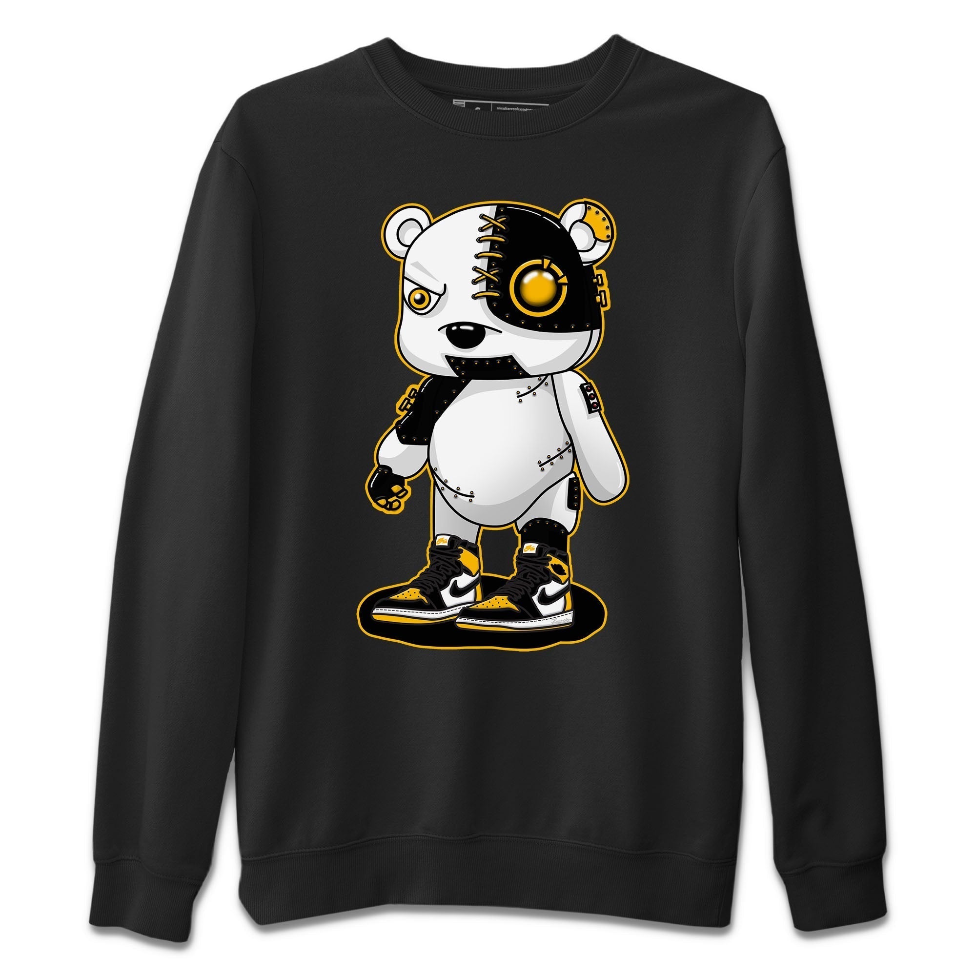 Cyborg Bear Unisex Tops - Air Jordan 1 Taxi