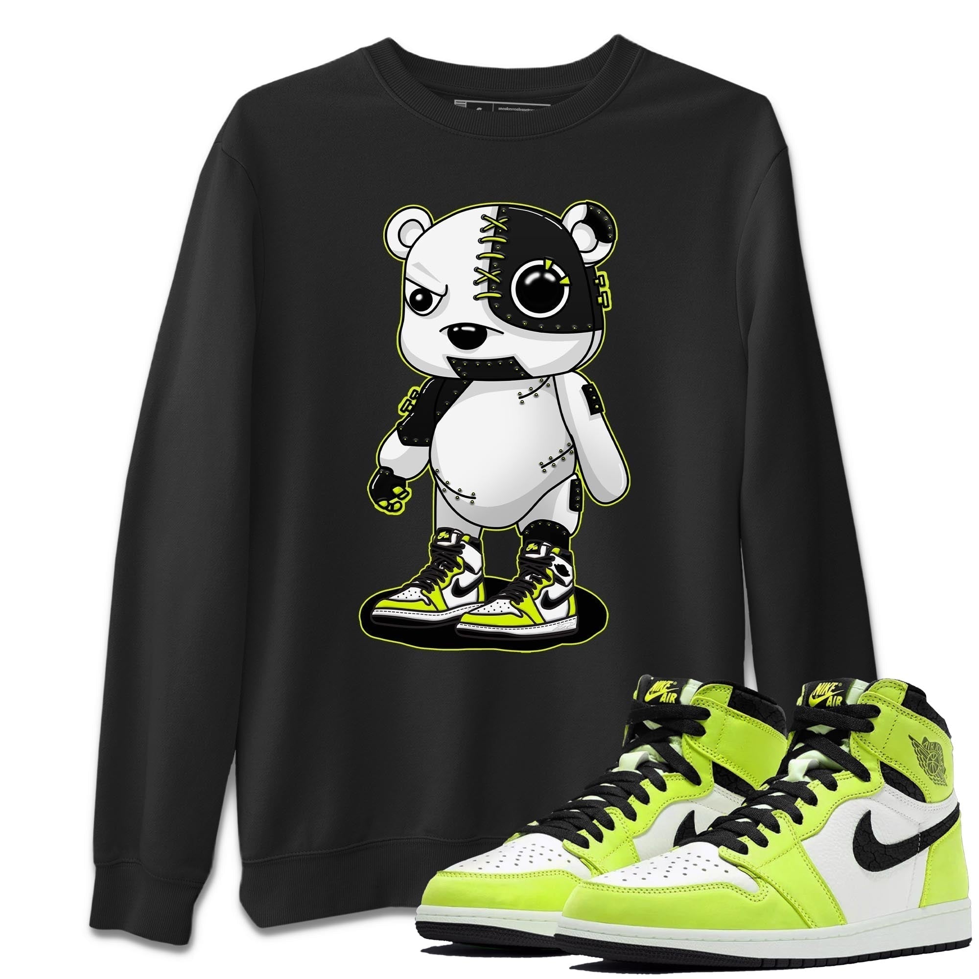 Cyborg Bear Unisex Tops - Air Jordan 1 Visionaire