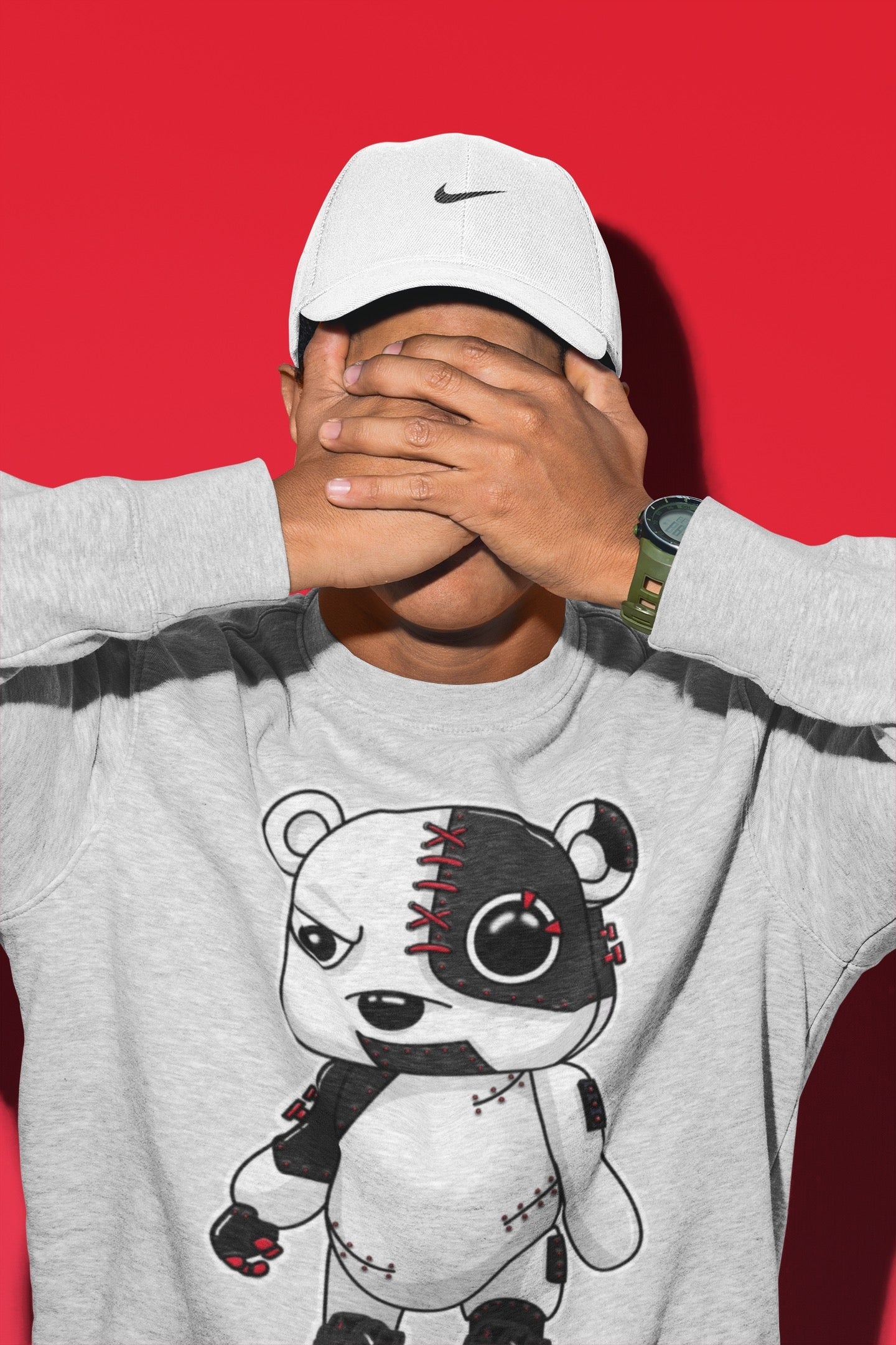 Cyborg Bear Unisex Tops - Air Jordan 12 Playoffs