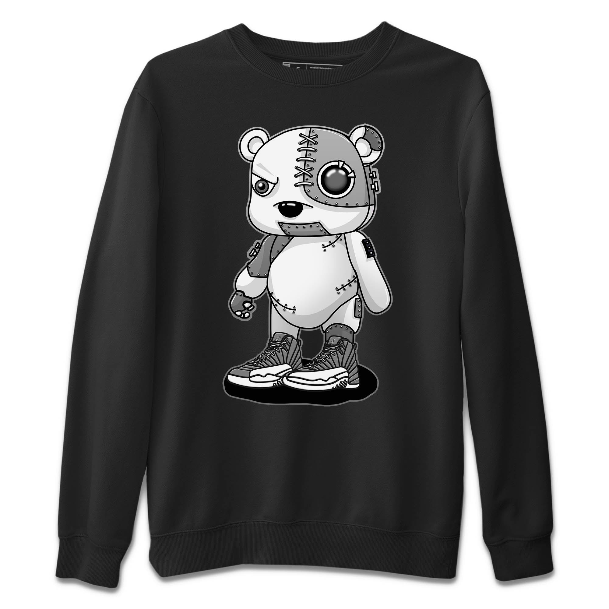 Cyborg Bear Unisex Tops - Air Jordan 12 Stealth