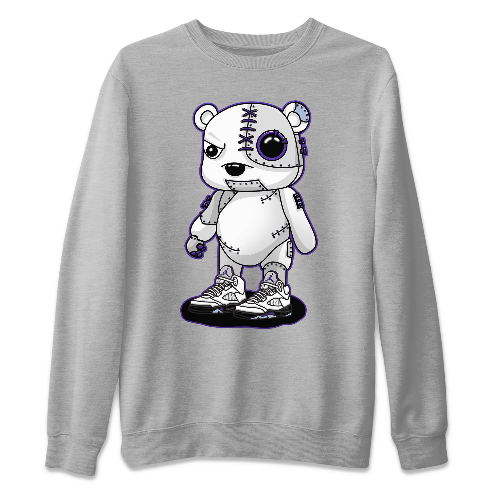 Cyborg Bear Unisex Tops - Air Jordan 5 Concord