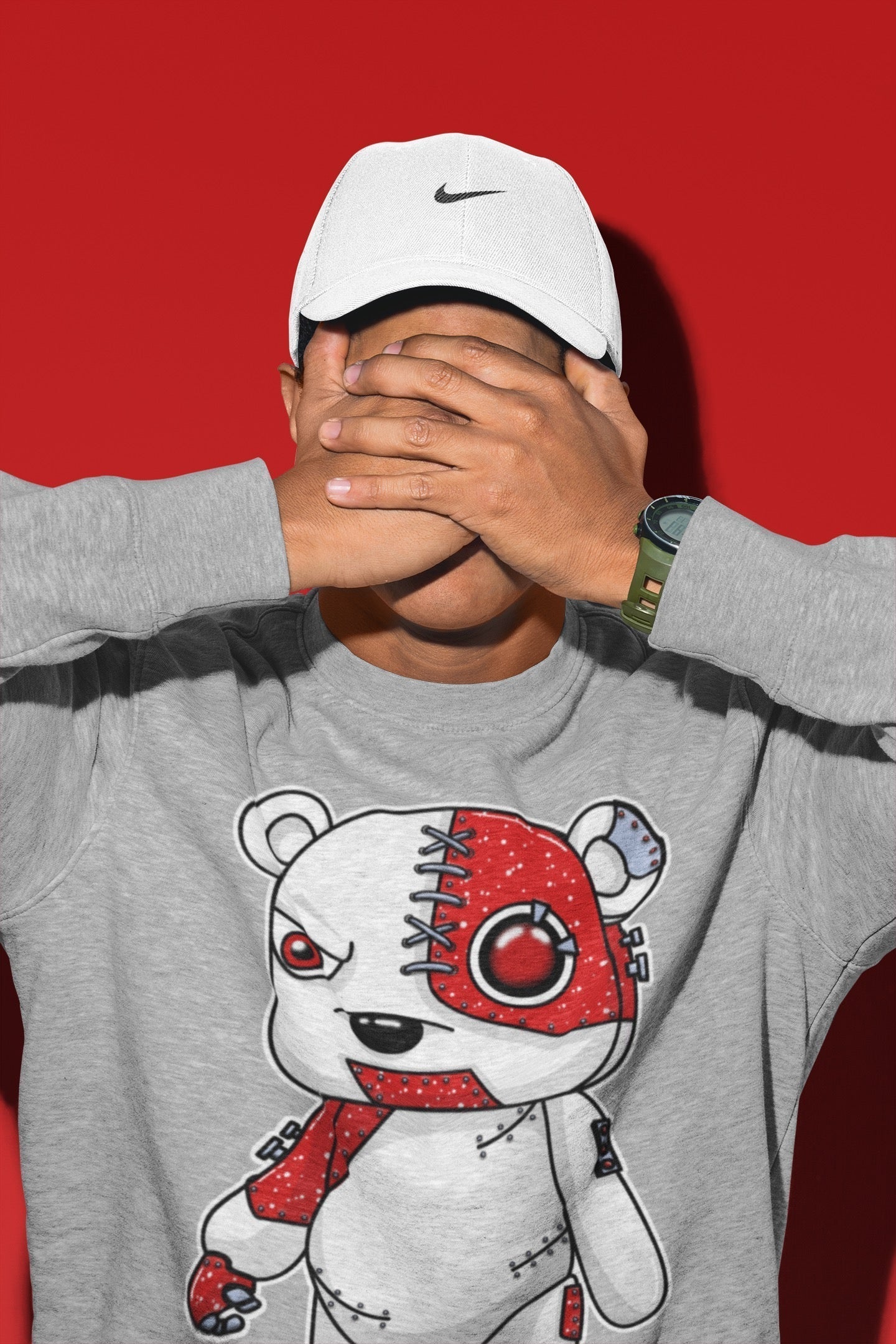 Cyborg Bear Unisex Tops - Air Jordan 6 Red Velvet Cookies