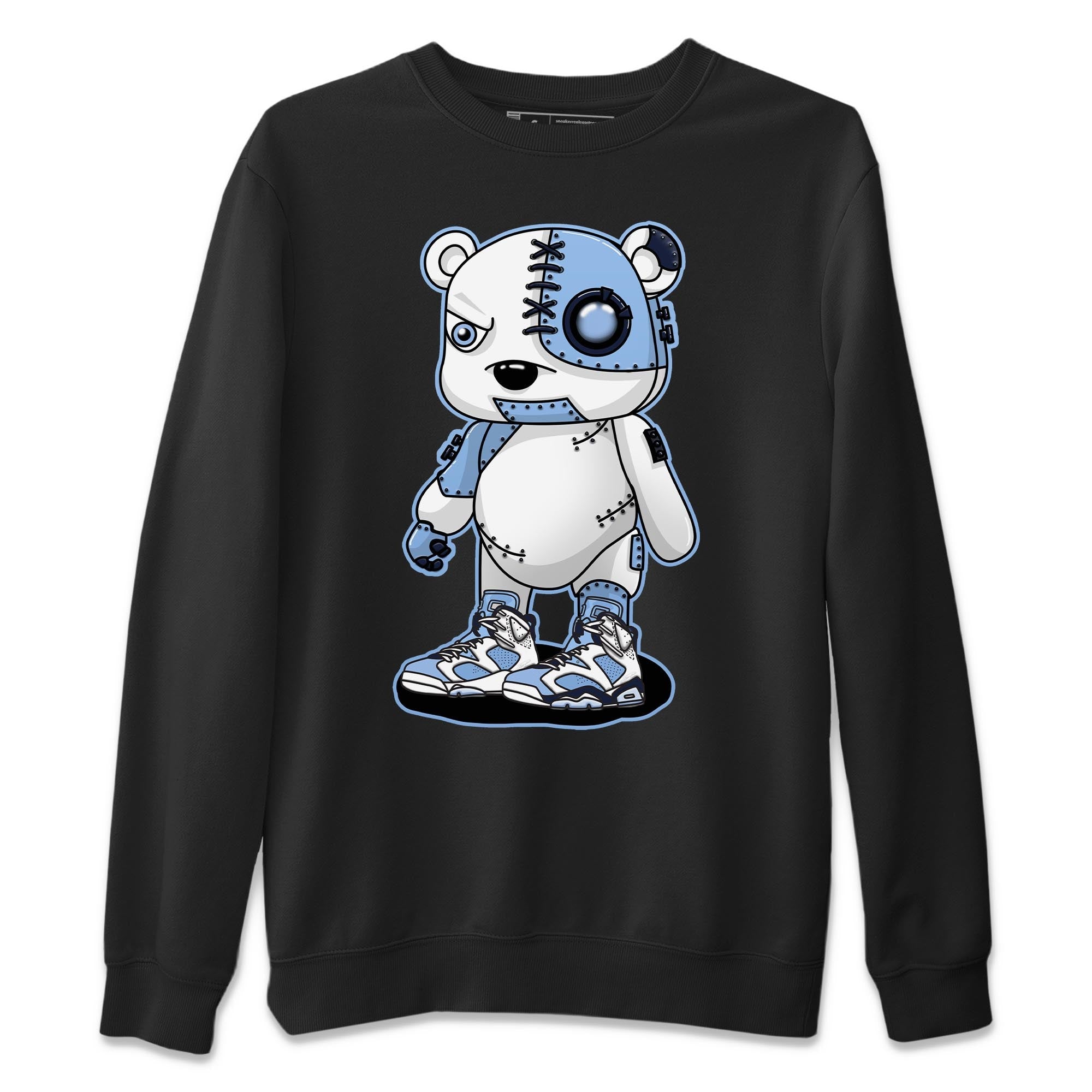 Cyborg Bear Unisex Tops - Air Jordan 6 UNC