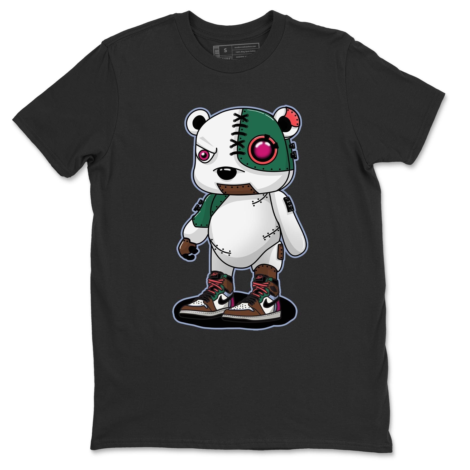 Cyborg Bear Unisex Tops - Air Jordan 1 Hand Crafted