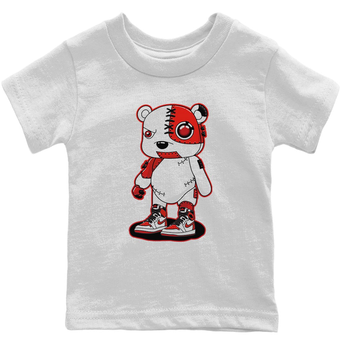 Cyborg Bear Kids Tops - Air Jordan 1 Heritage