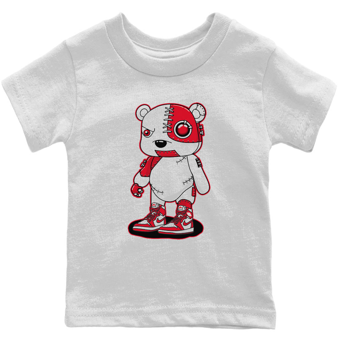 Cyborg Bear Kids Tops - Air Jordan 1 Newstalgia