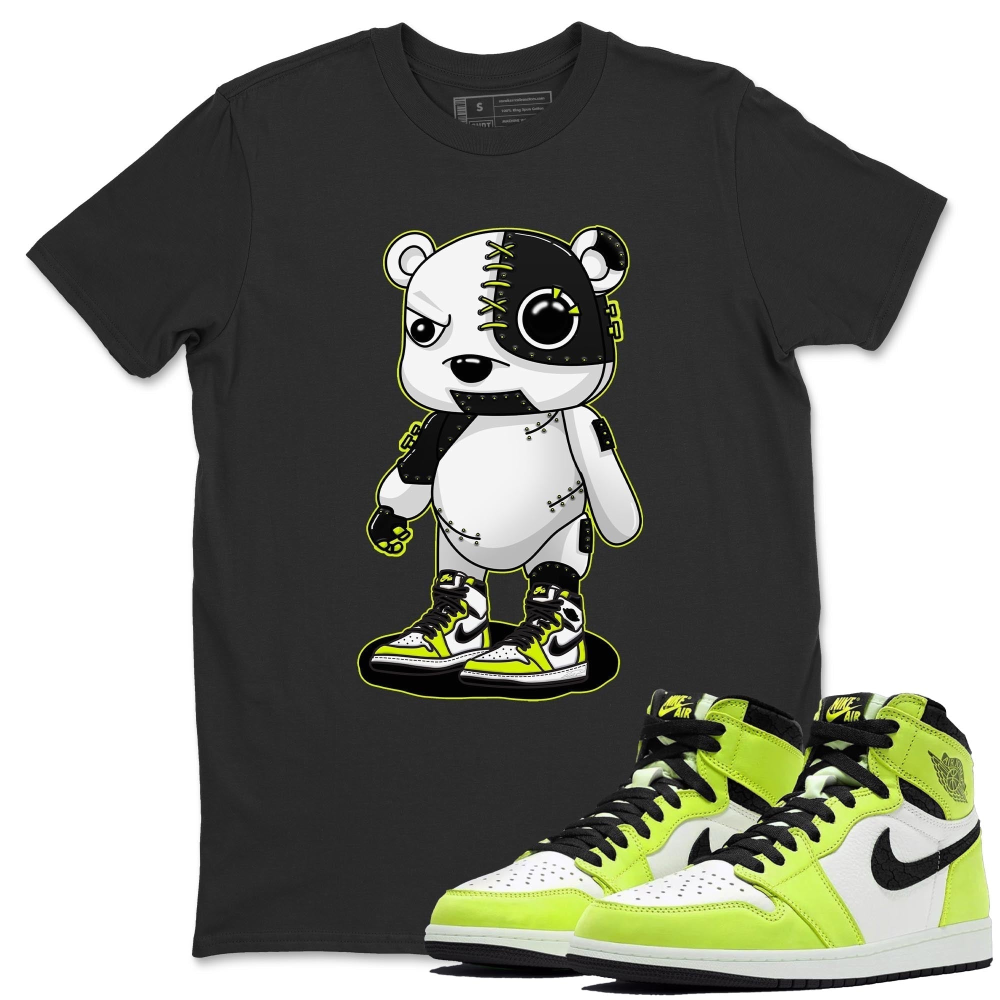 Cyborg Bear Unisex Tops - Air Jordan 1 Visionaire