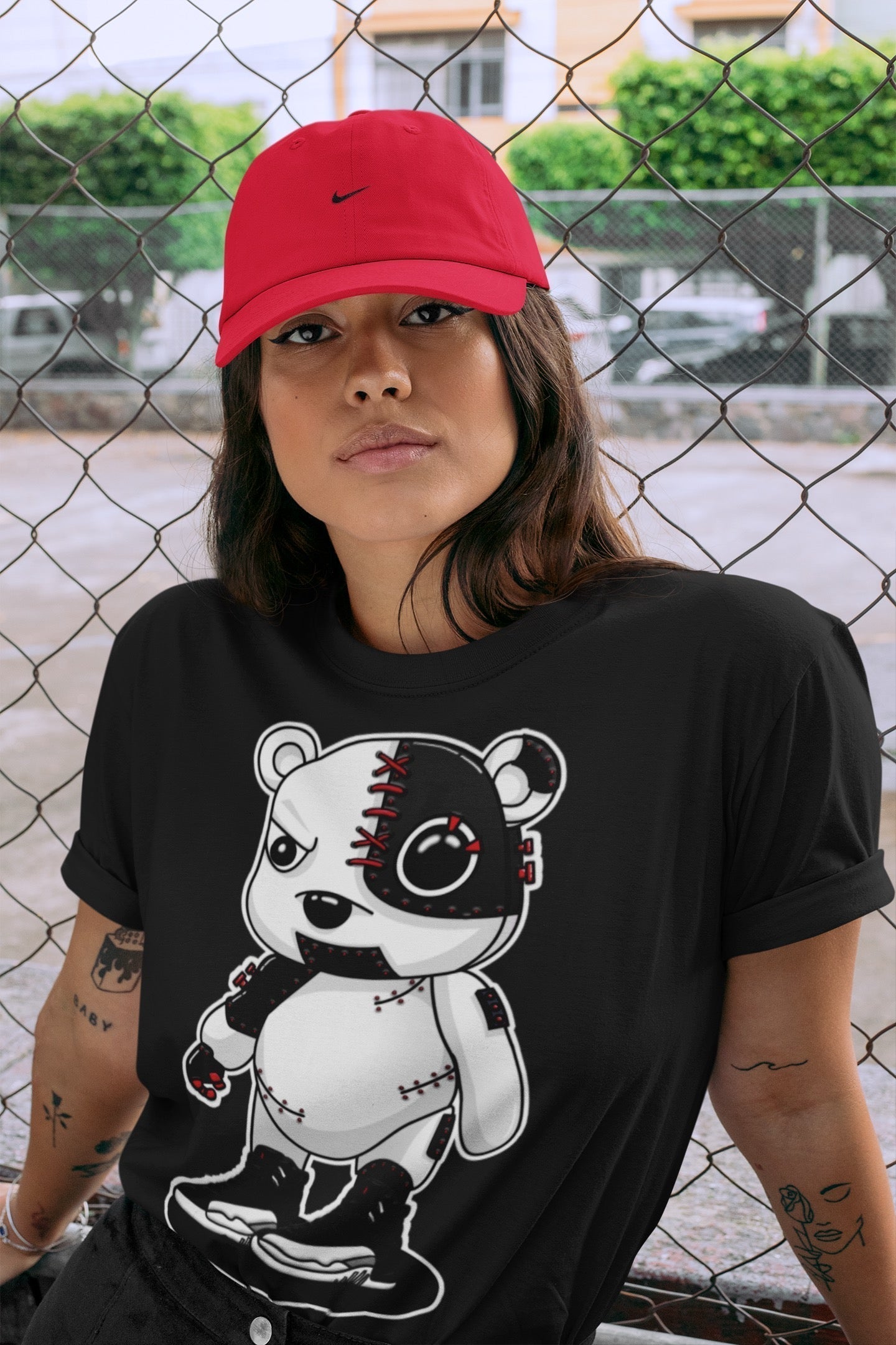 Cyborg Bear Unisex Tops - Air Jordan 12 Playoffs