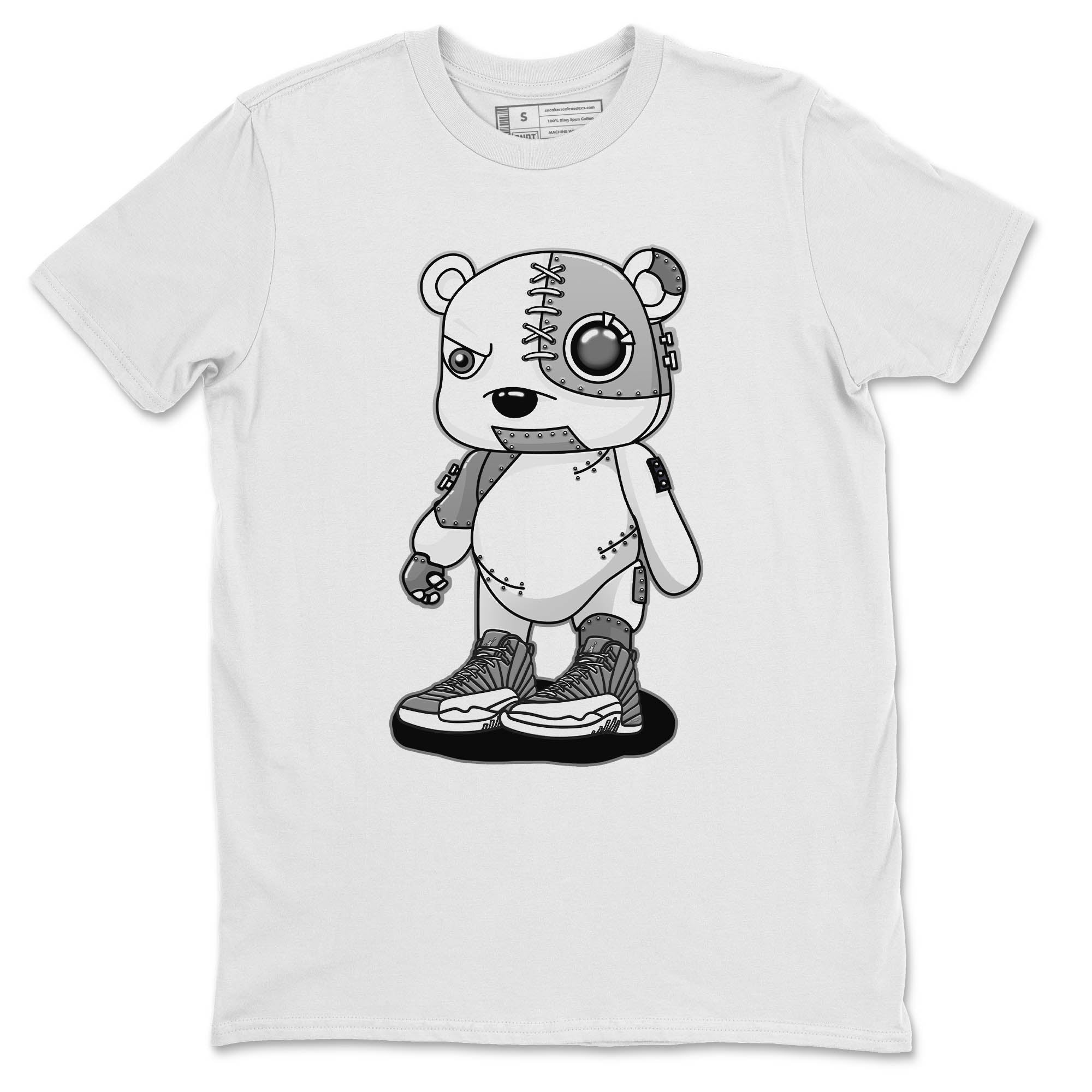 Cyborg Bear Unisex Tops - Air Jordan 12 Stealth